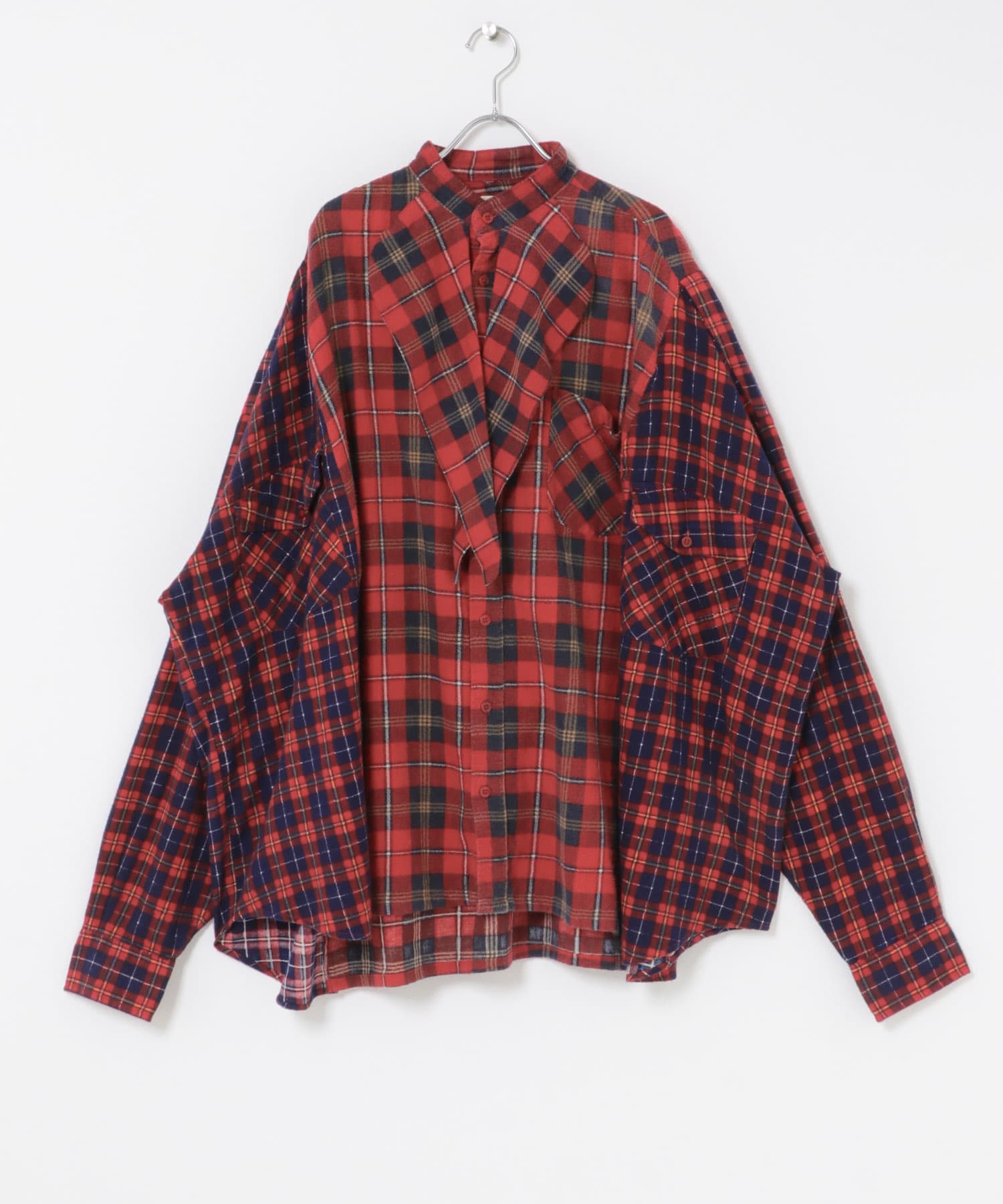 77circa　wide stole shirt-NEL