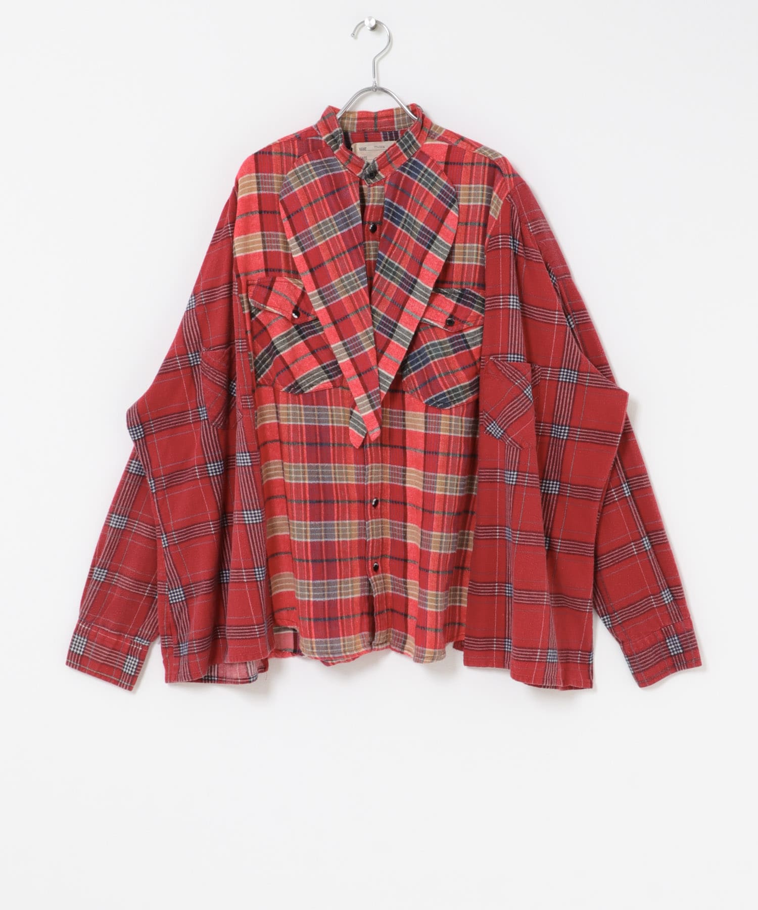 77circa　wide stole shirt-NEL