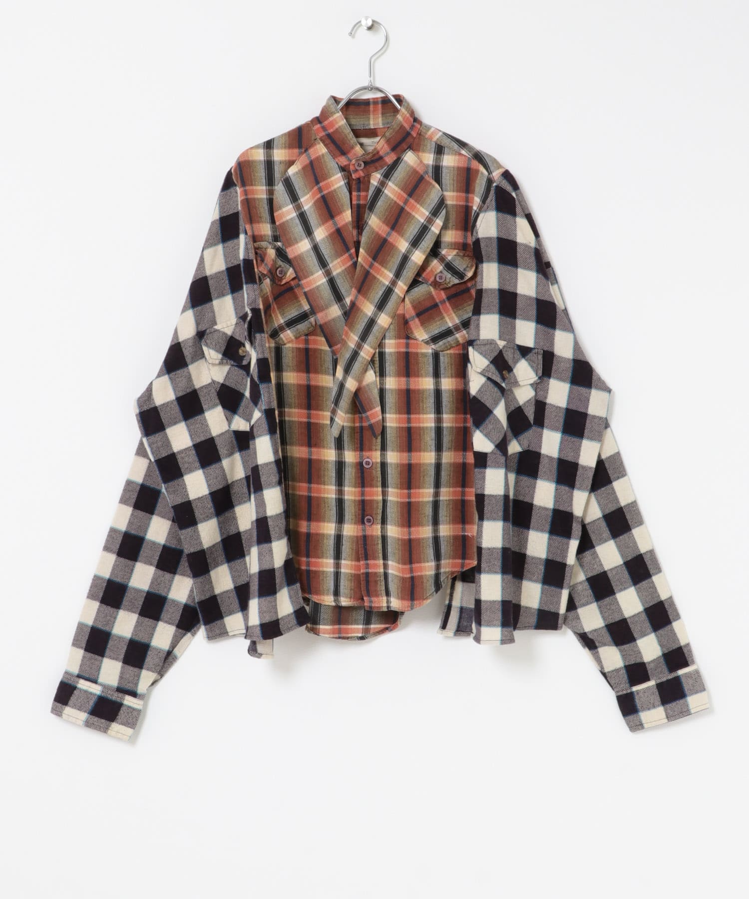 77circa　wide stole shirt-NEL