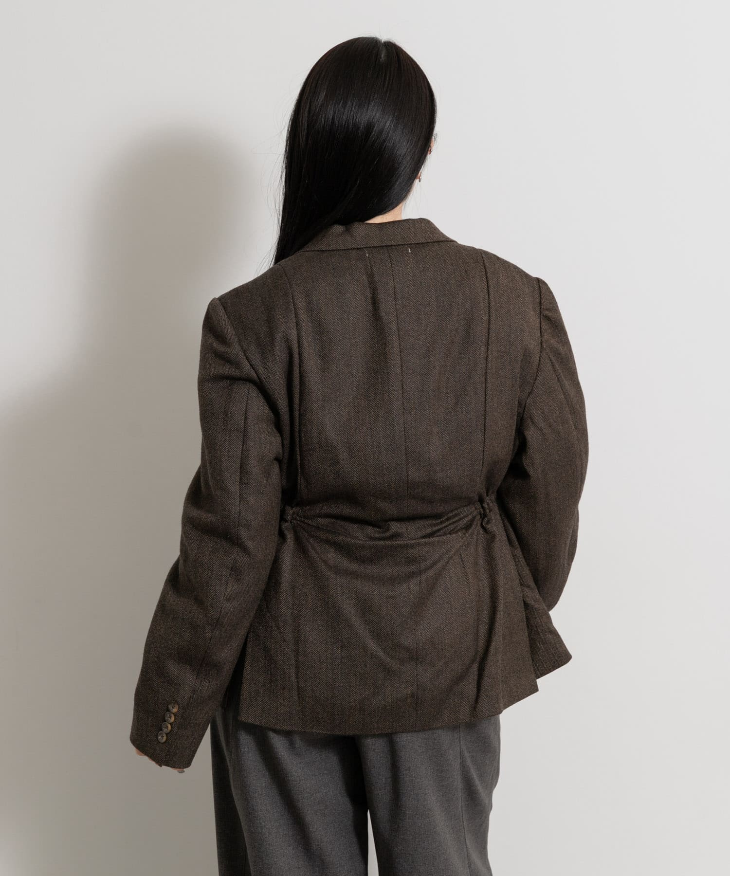身長 : 156cm サイズ : one