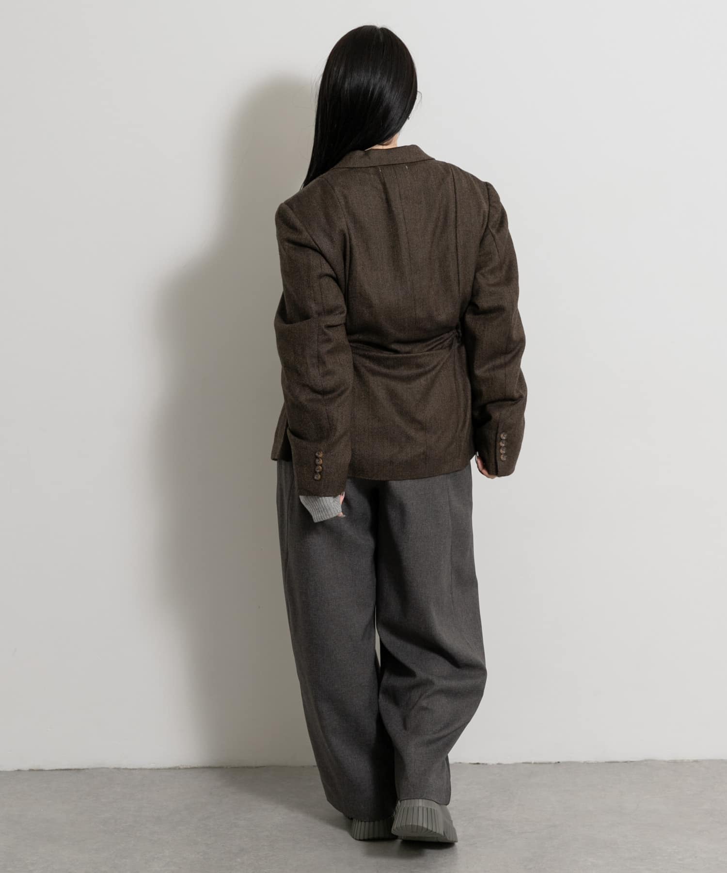 身長 : 156cm サイズ : one