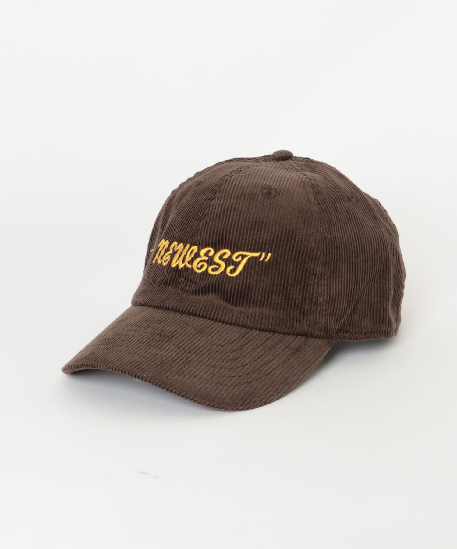 77circa　original NEWEST embroidery corduroy cap