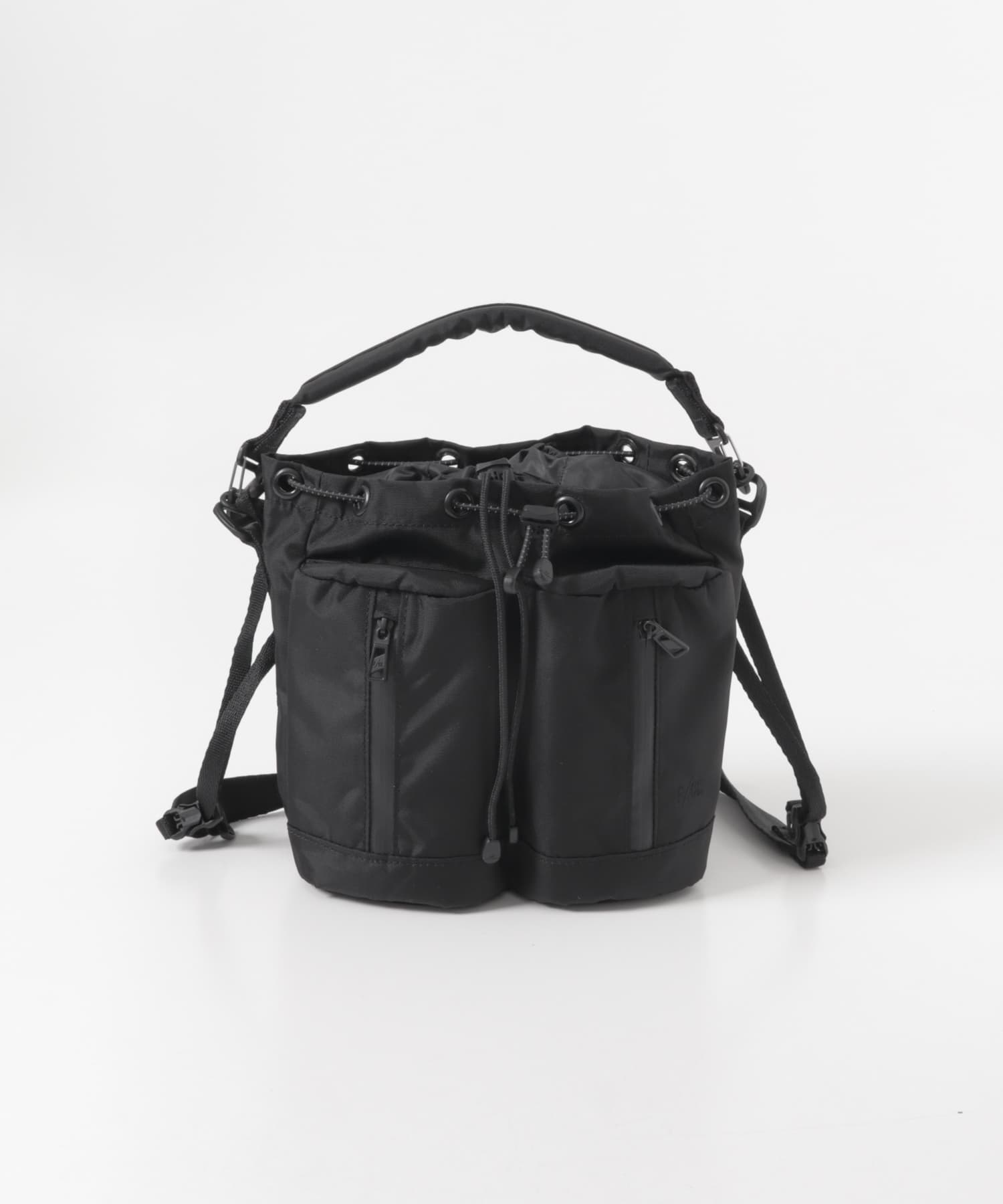 F/CE.　re/cor TACTICAL 2WAY DRAWSTRING Black FREE