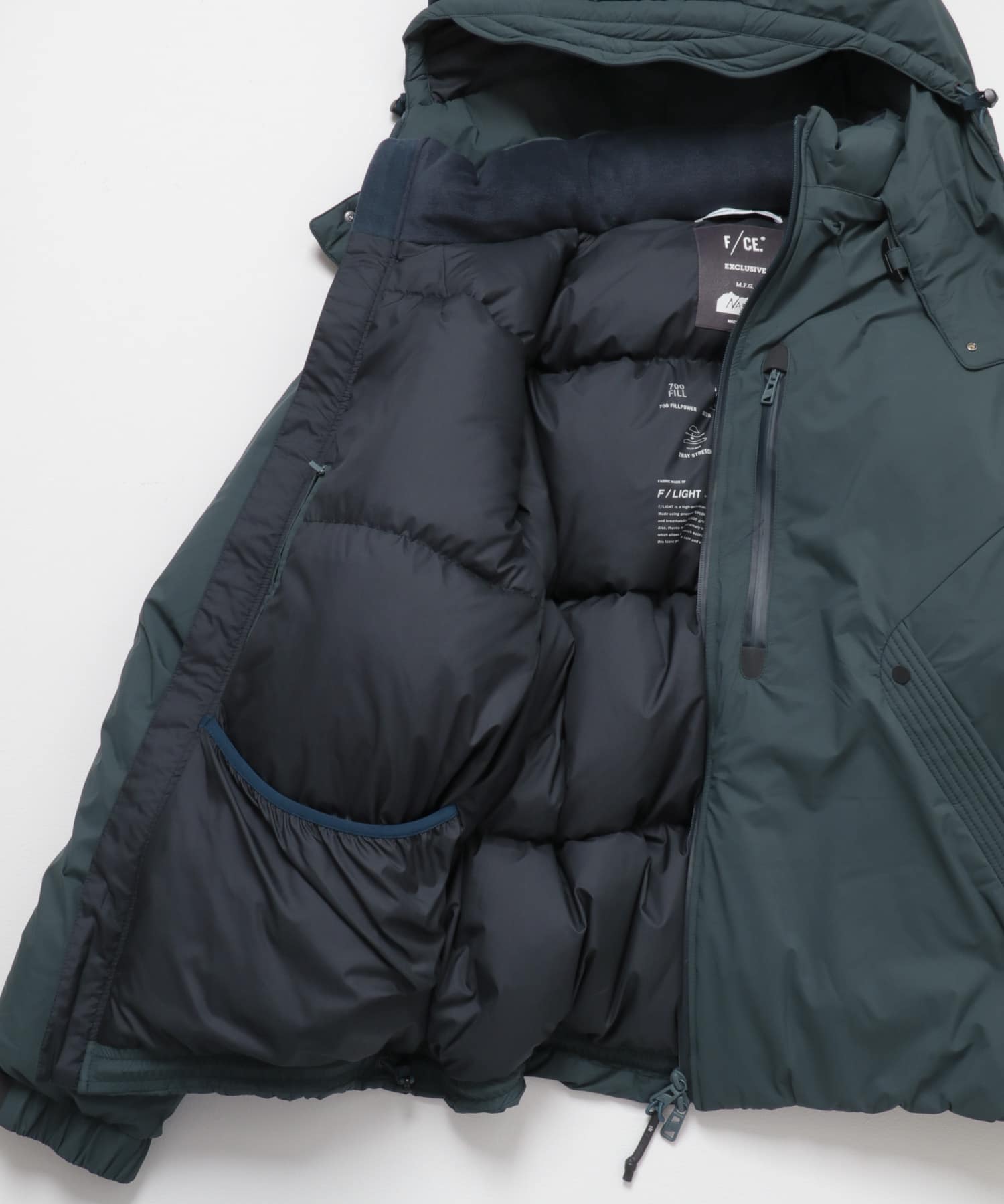 F/CE.　DETACHABLE HOODIE BOMB JK Navy L