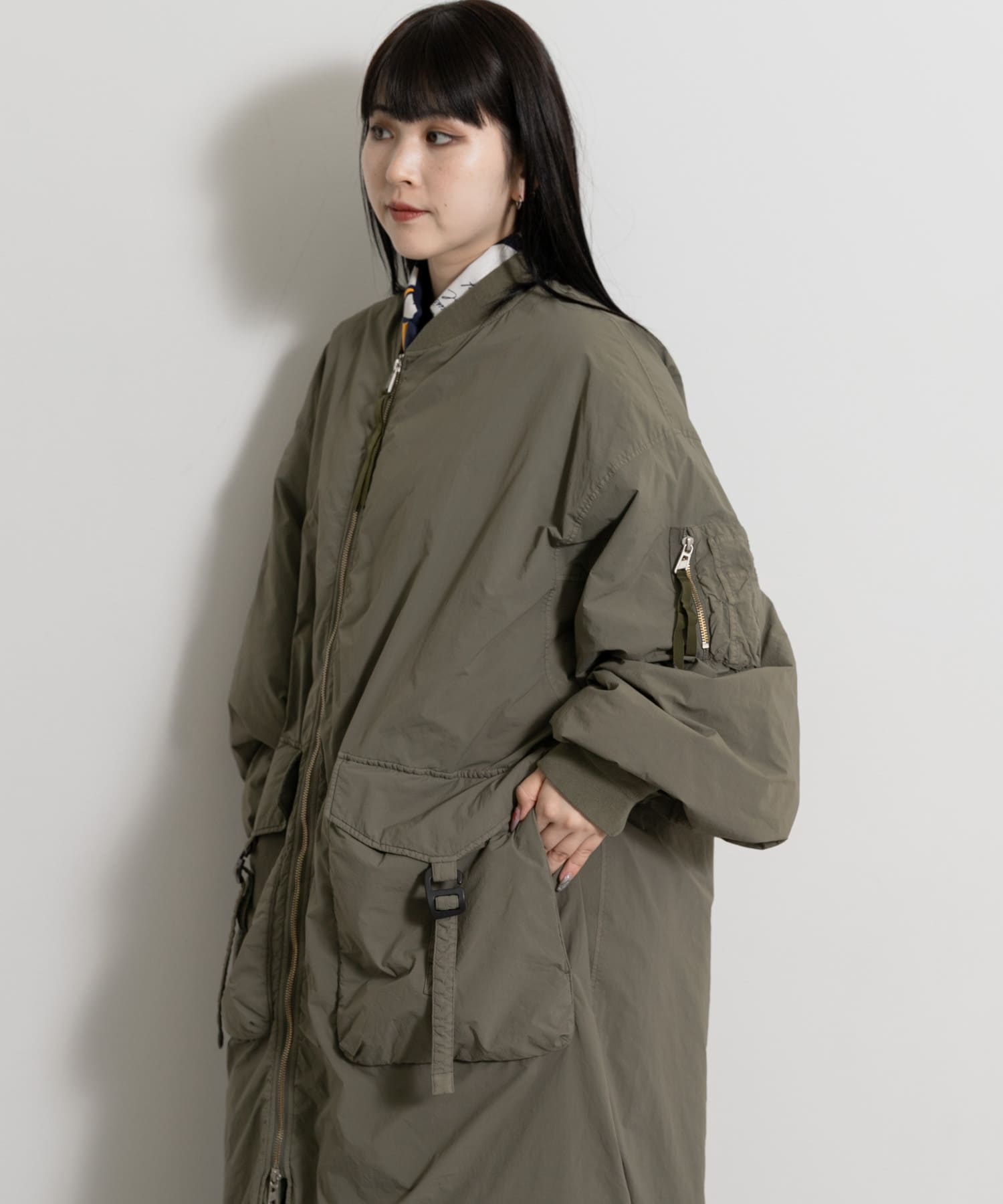 F/CE. MA-1 LONG COAT(S Olive): アウター｜URBAN RESEARCH公式