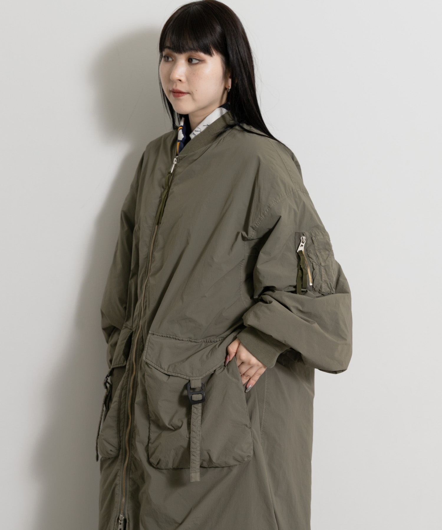 F/CE.　MA-1 LONG COAT
