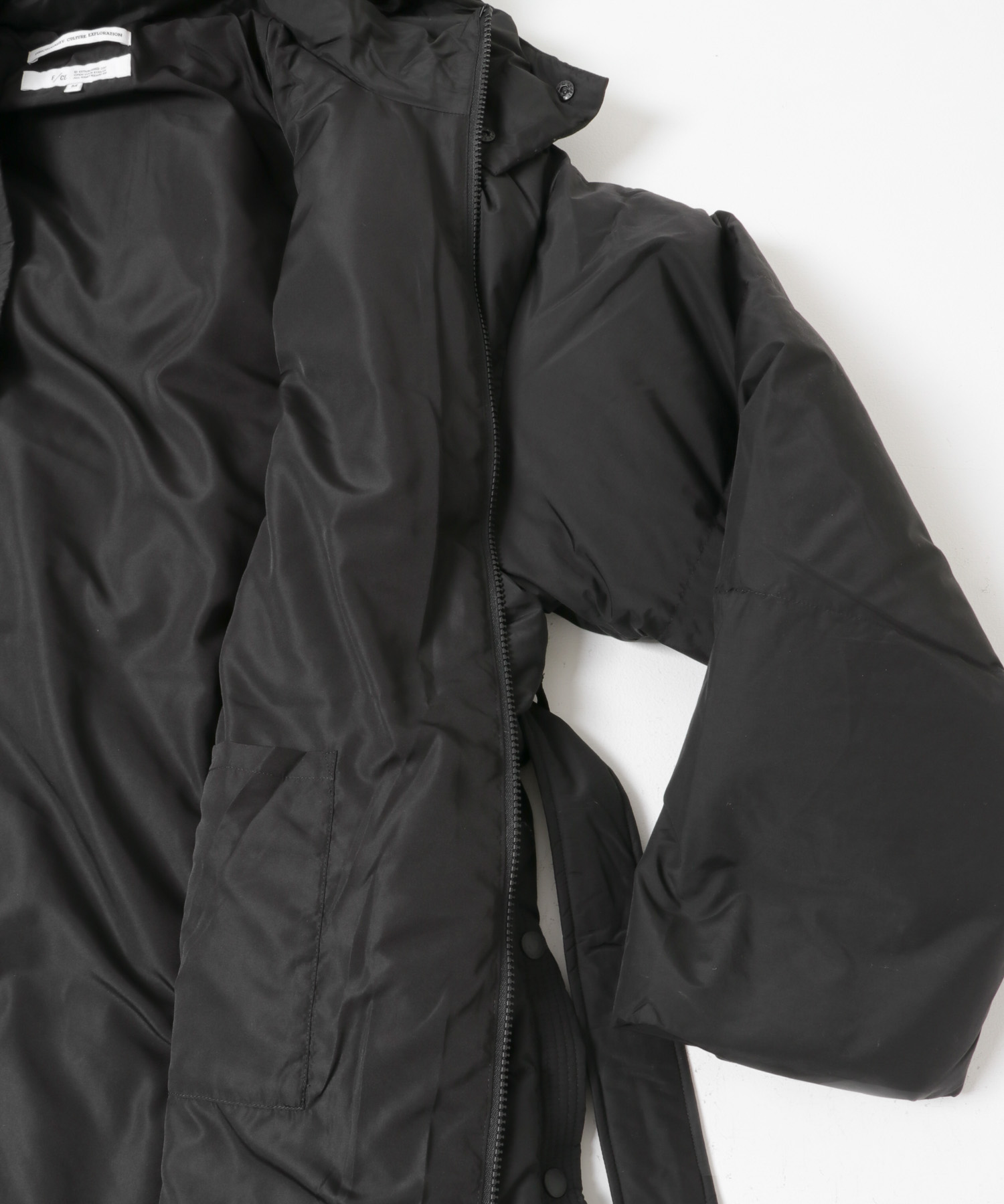 F/CE.　DOWN DETACHABLE JACKET Black XS