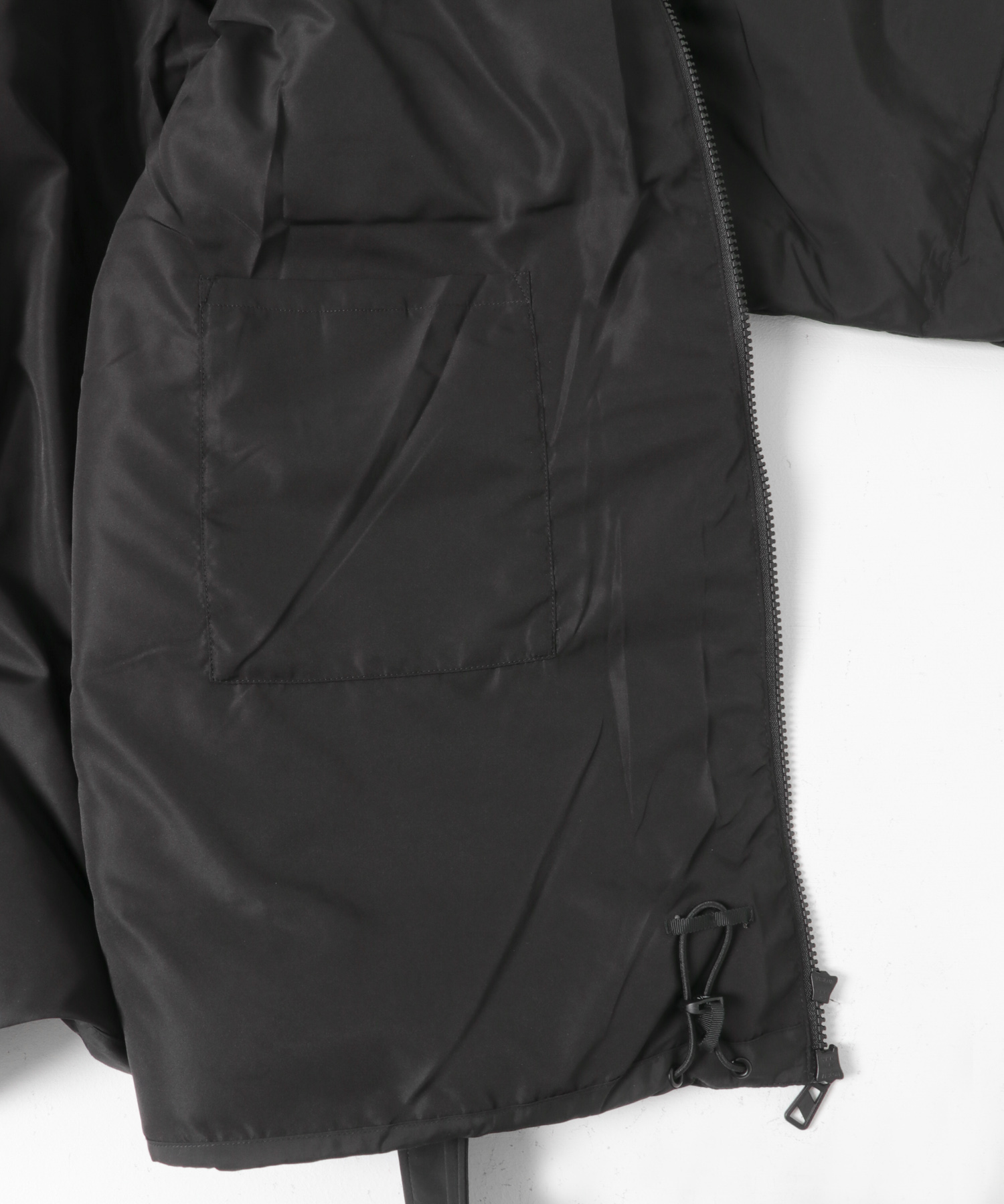 F/CE.　DOWN DETACHABLE JACKET Black XS