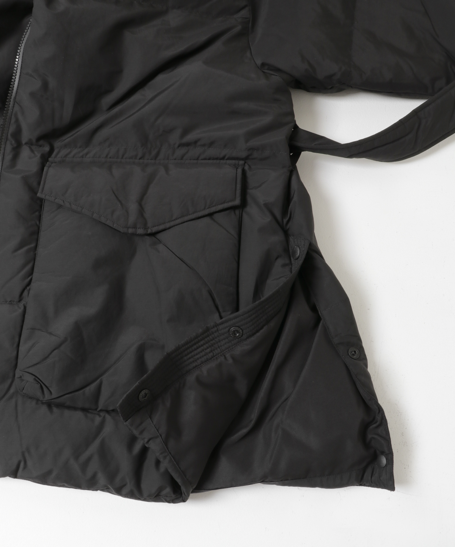 F/CE.　DOWN DETACHABLE JACKET Black XS