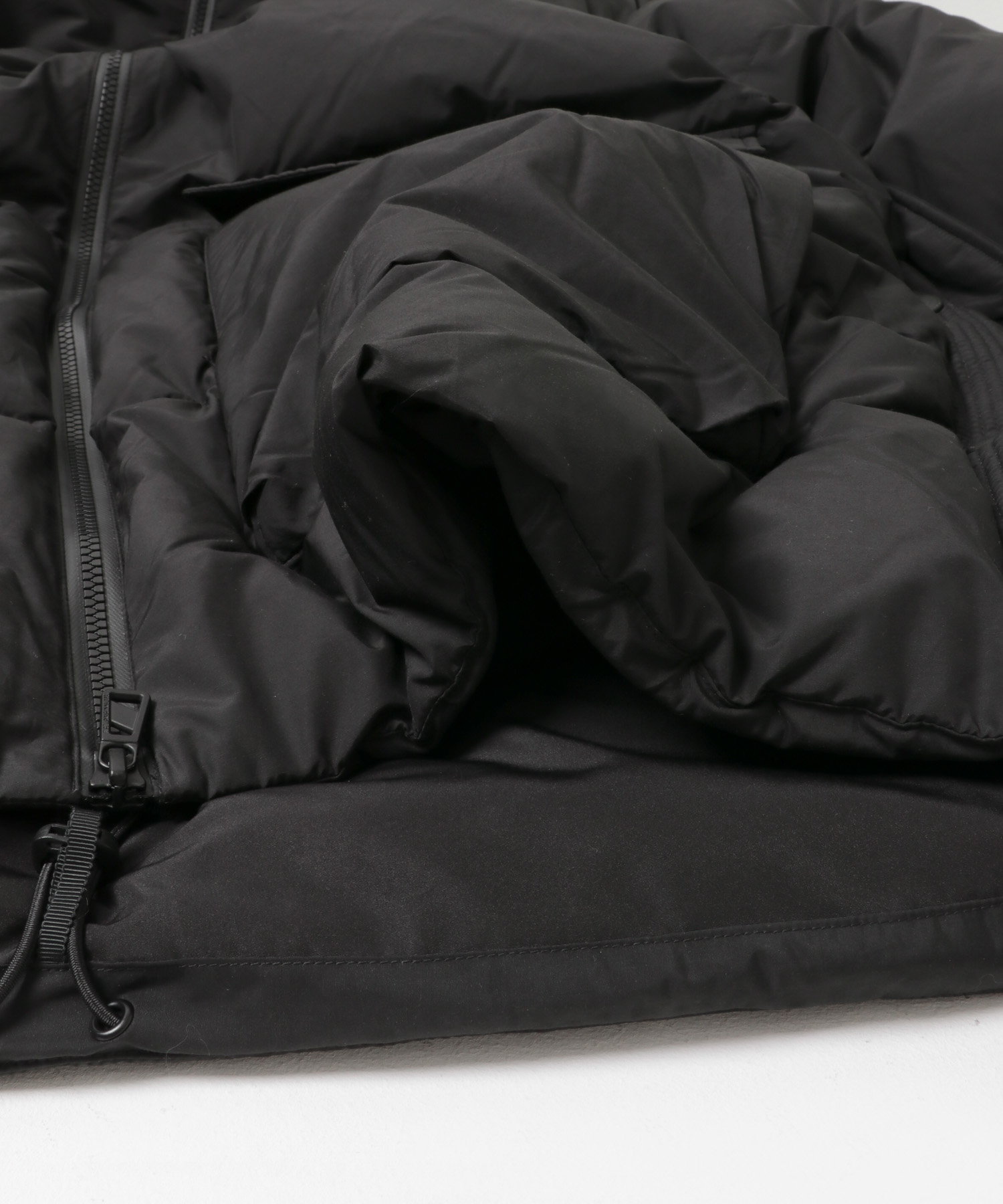 F/CE.　DOWN DETACHABLE JACKET Black M