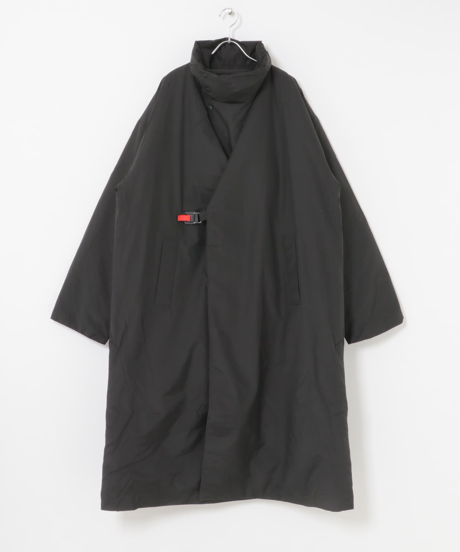 F/CE.　DOWN 2WAY STAND COAT Black S