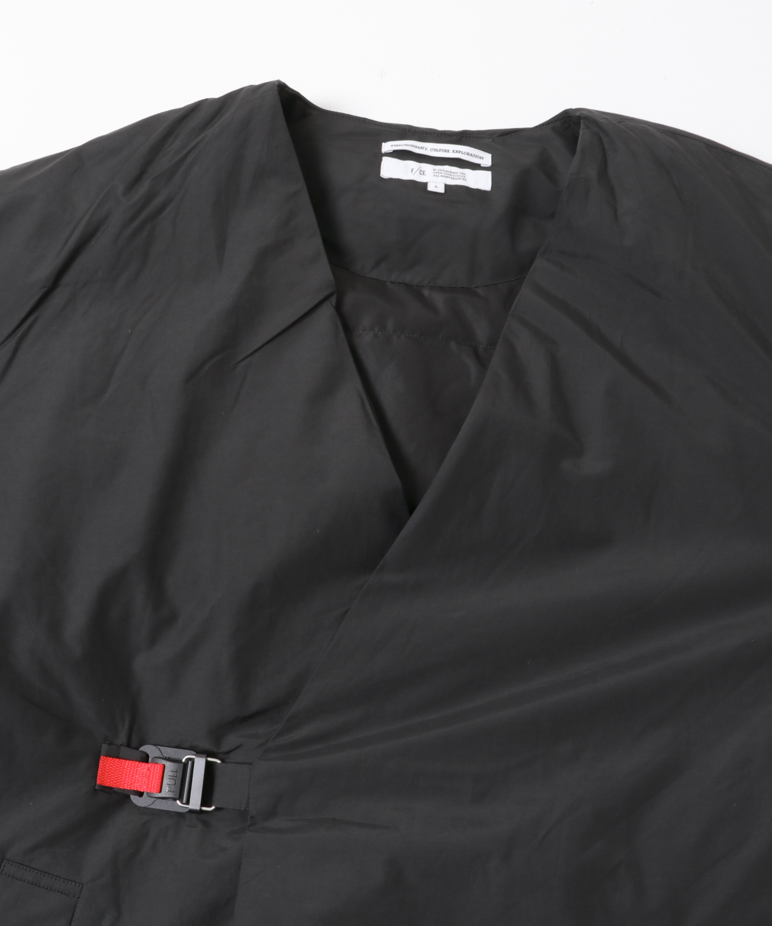 F/CE.　DOWN 2WAY STAND COAT Black S