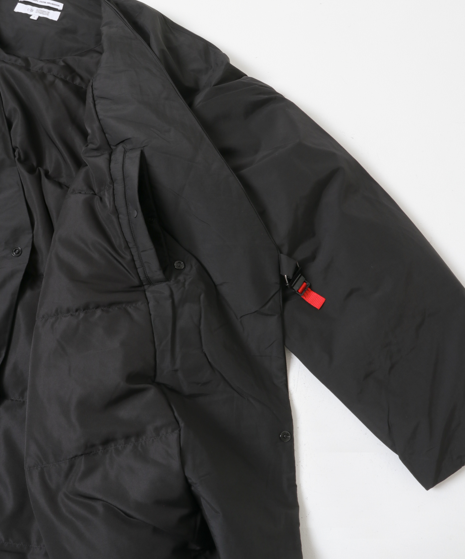 F/CE.　DOWN 2WAY STAND COAT Black S