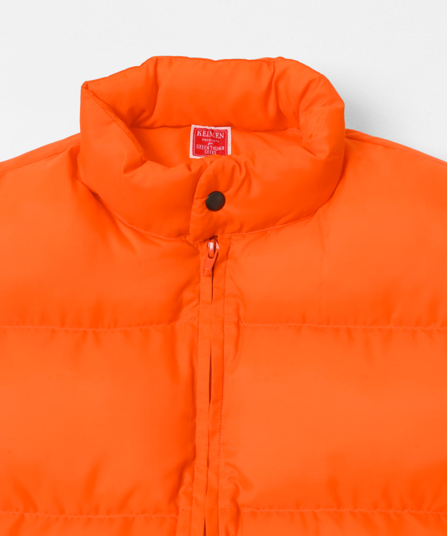 KEIMEN　Down vest Orange L