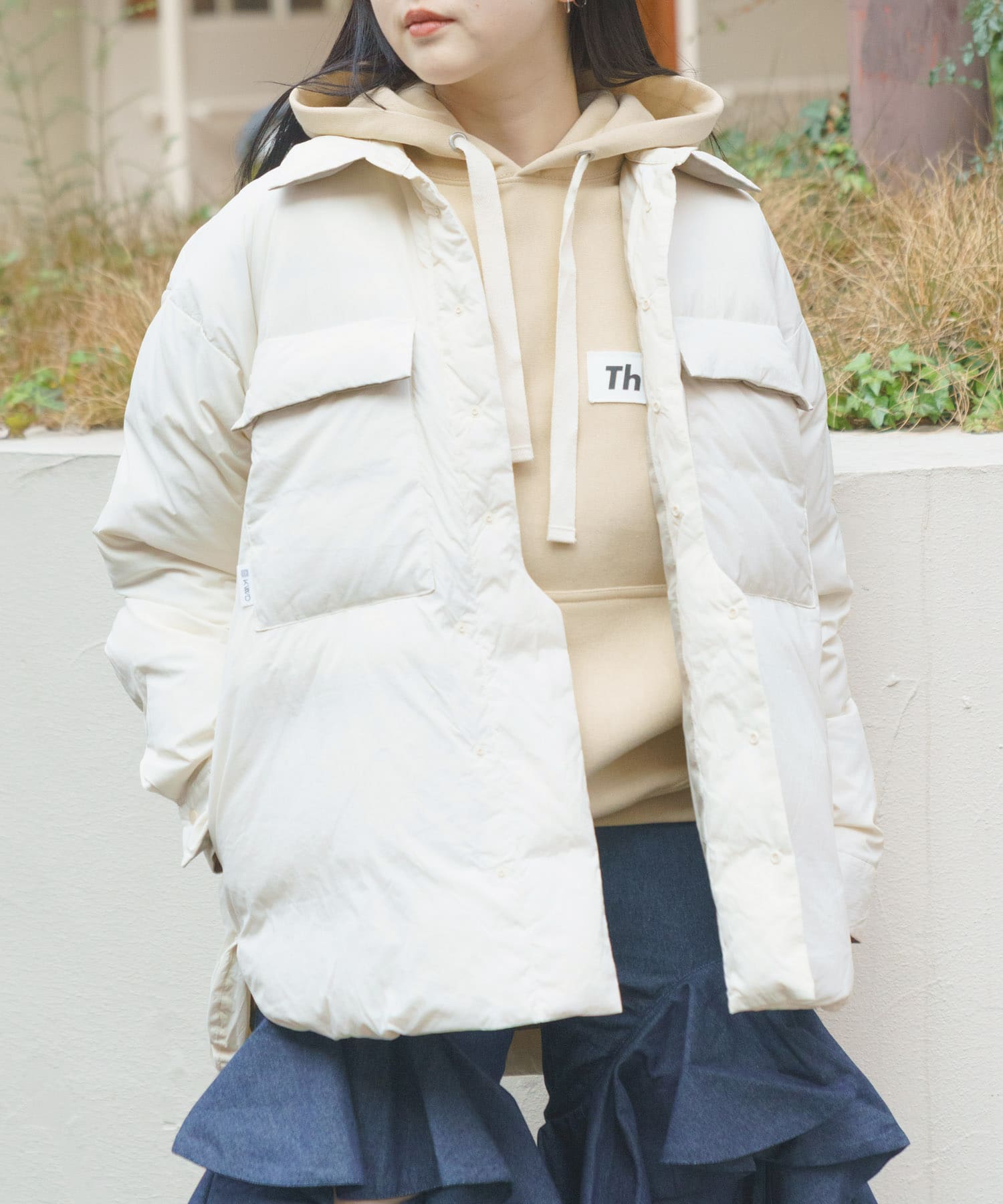 KWD　LIGHT DOWN SHIRTS JACKET