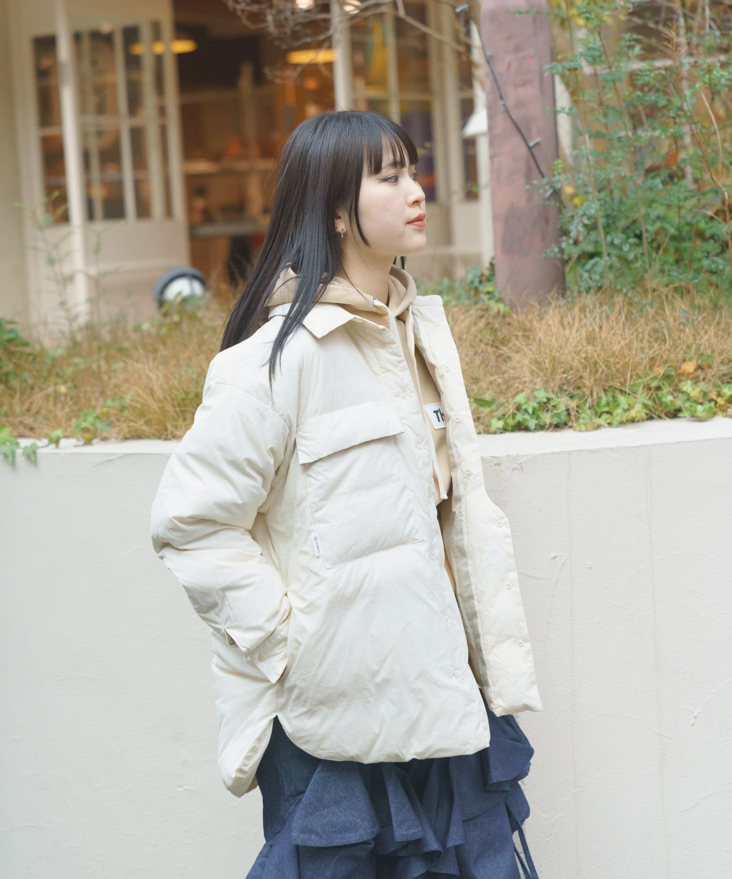 身長：156cm サイズ：FREE