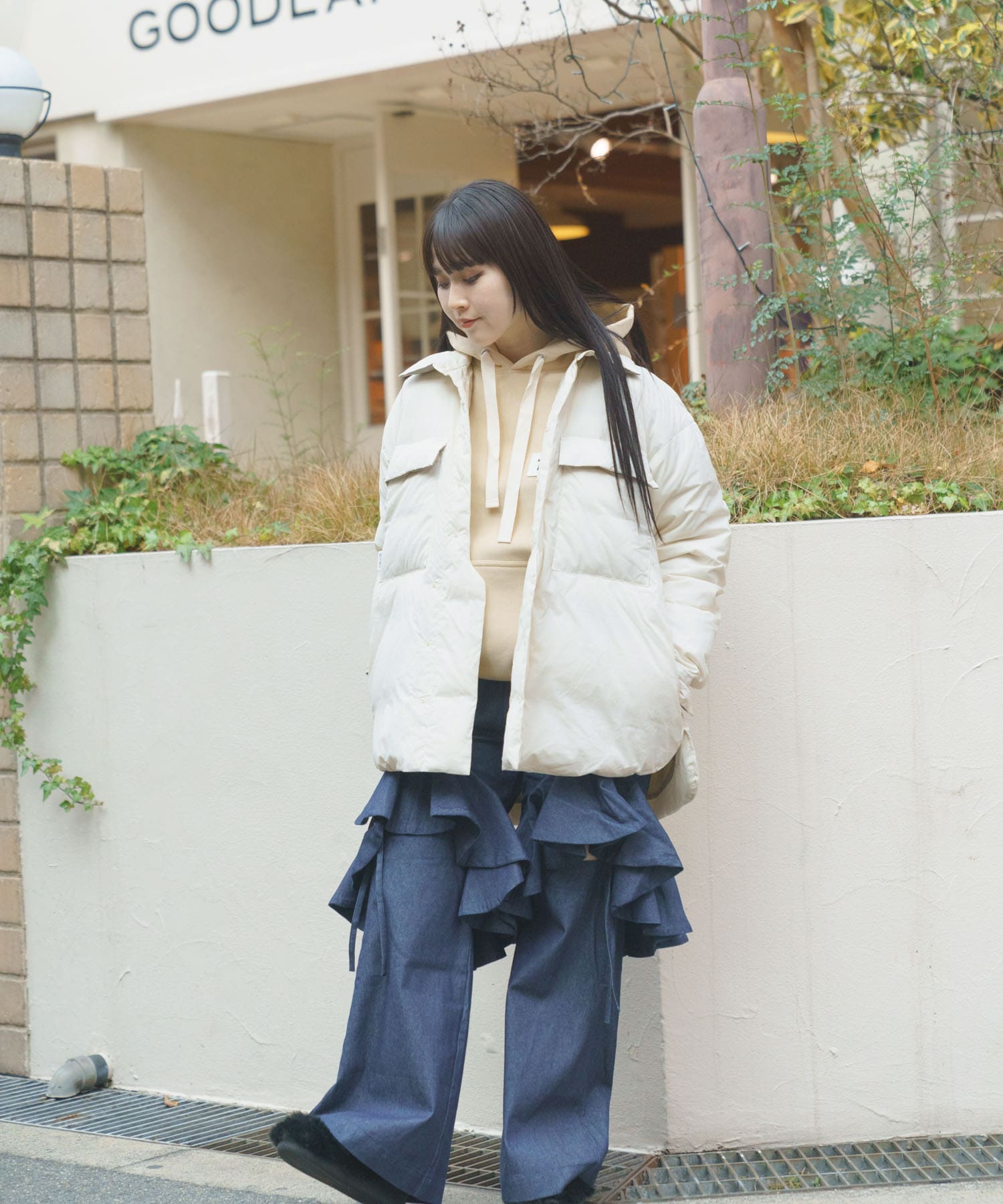 身長：156cm サイズ：FREE