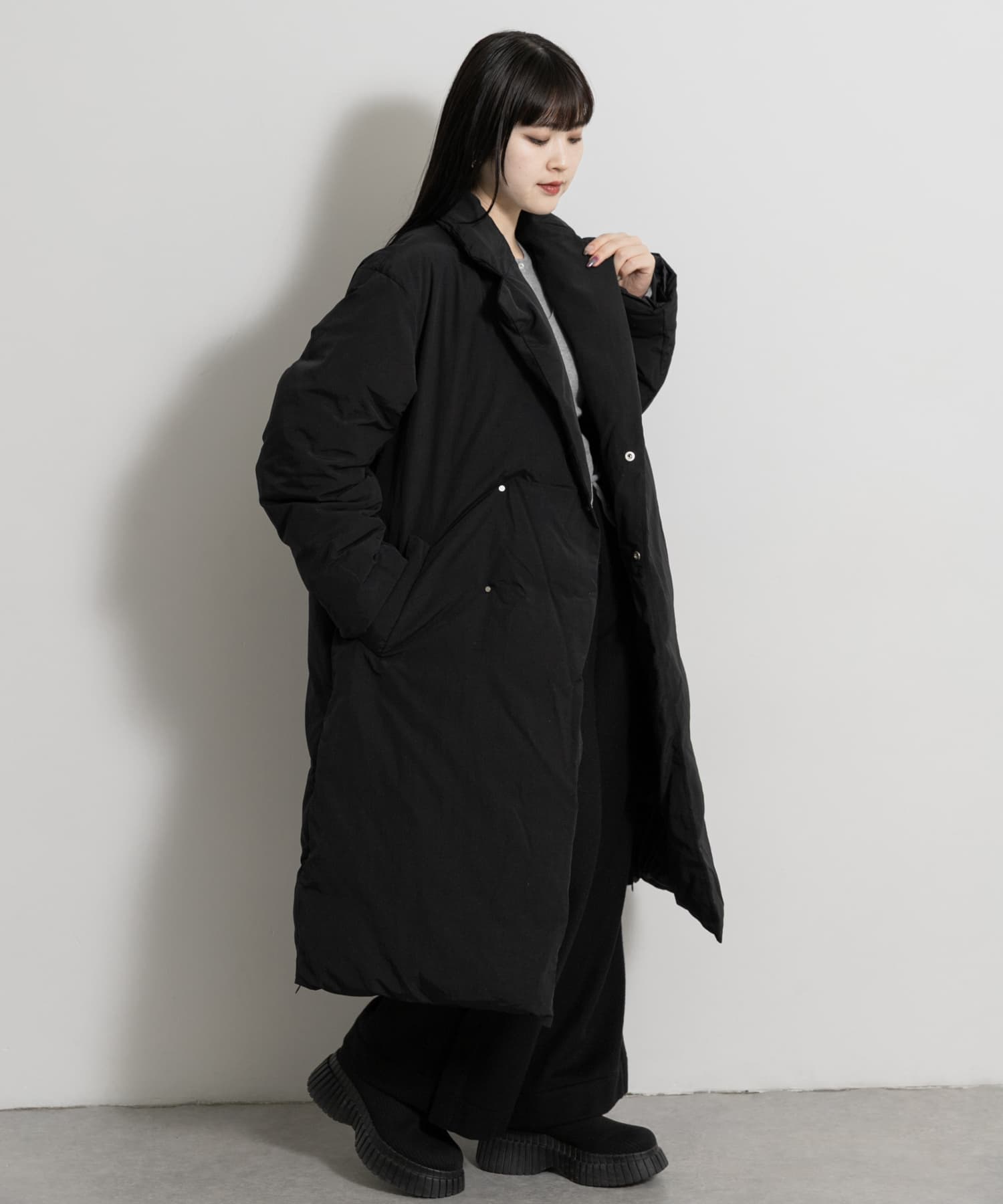 身長 : 156cm サイズ : FREE