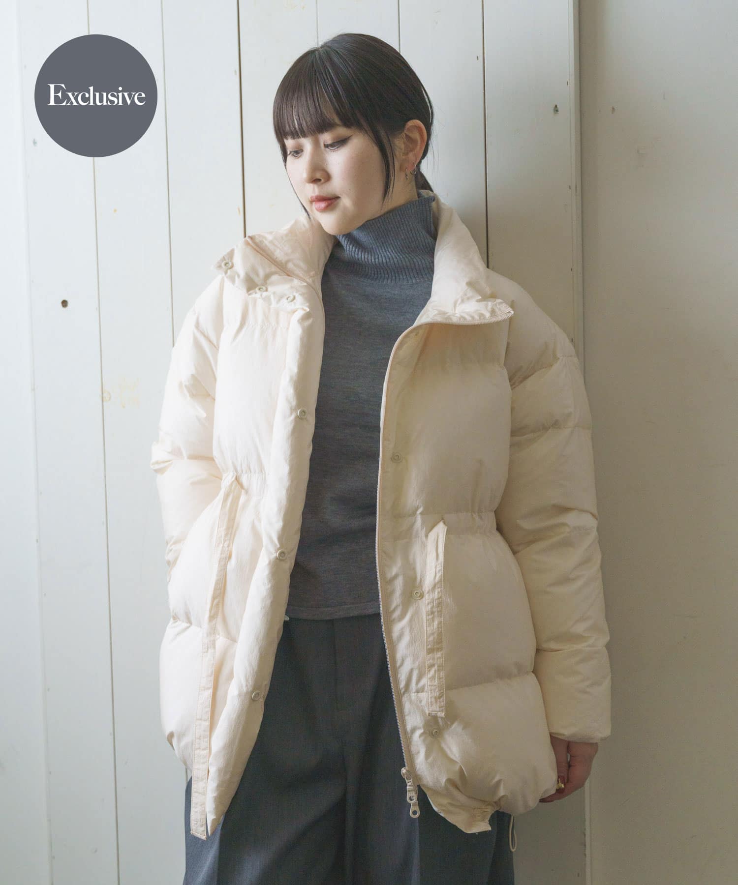 身長 : 156cm サイズ : FREE