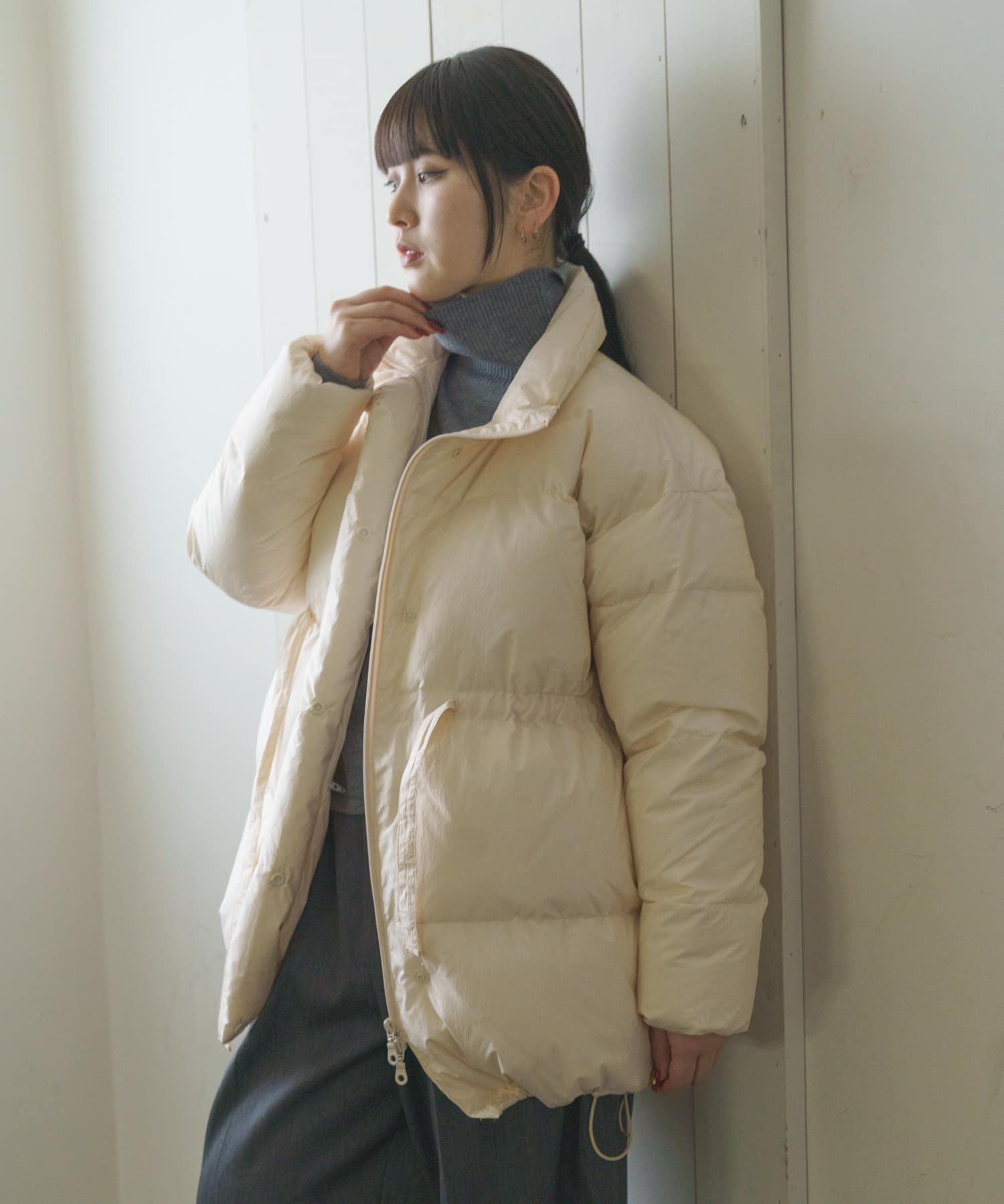 身長 : 156cm サイズ : FREE