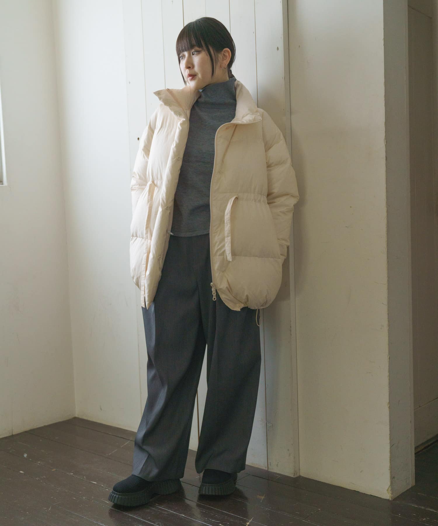 身長 : 156cm サイズ : FREE