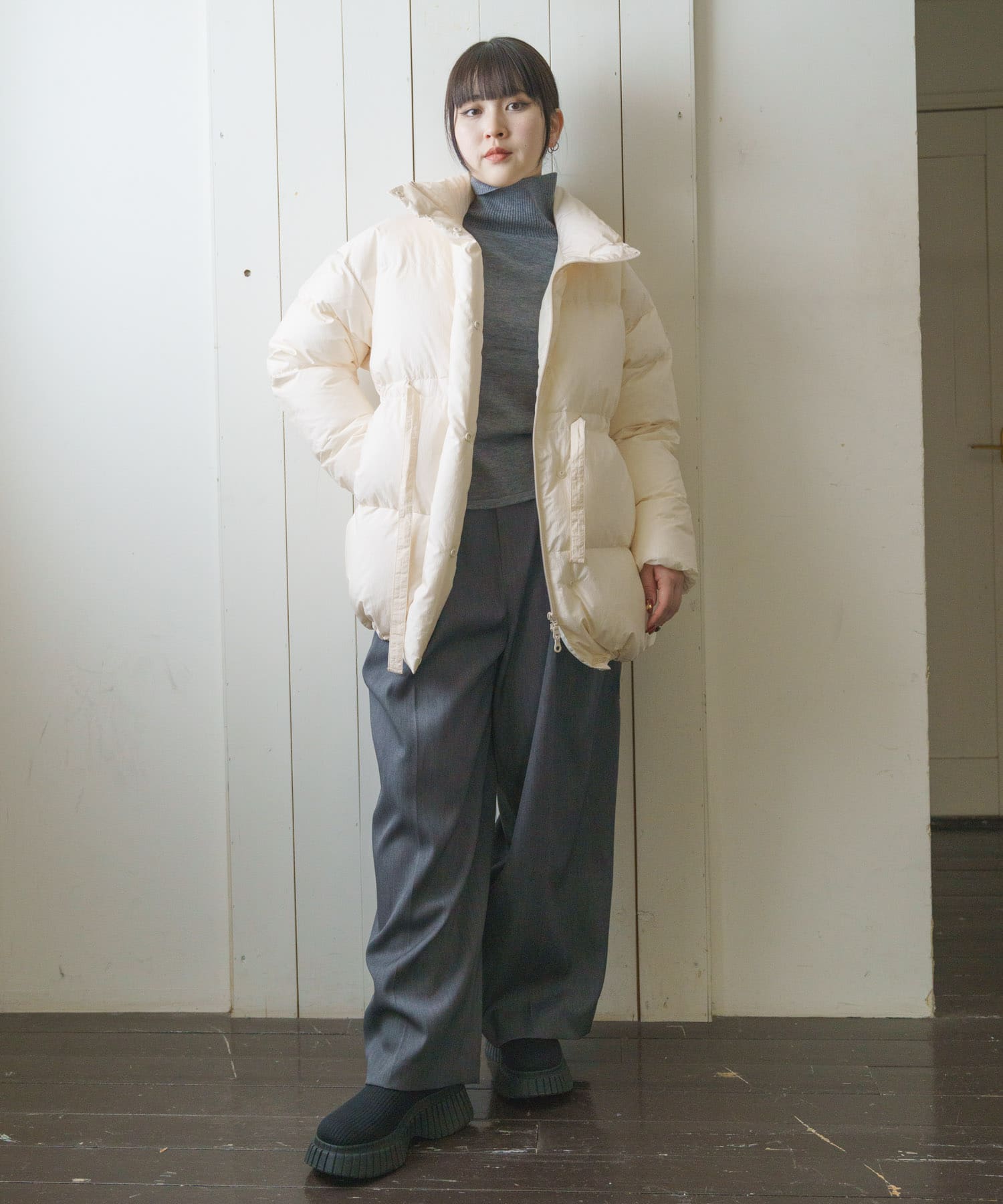 身長 : 156cm サイズ : FREE