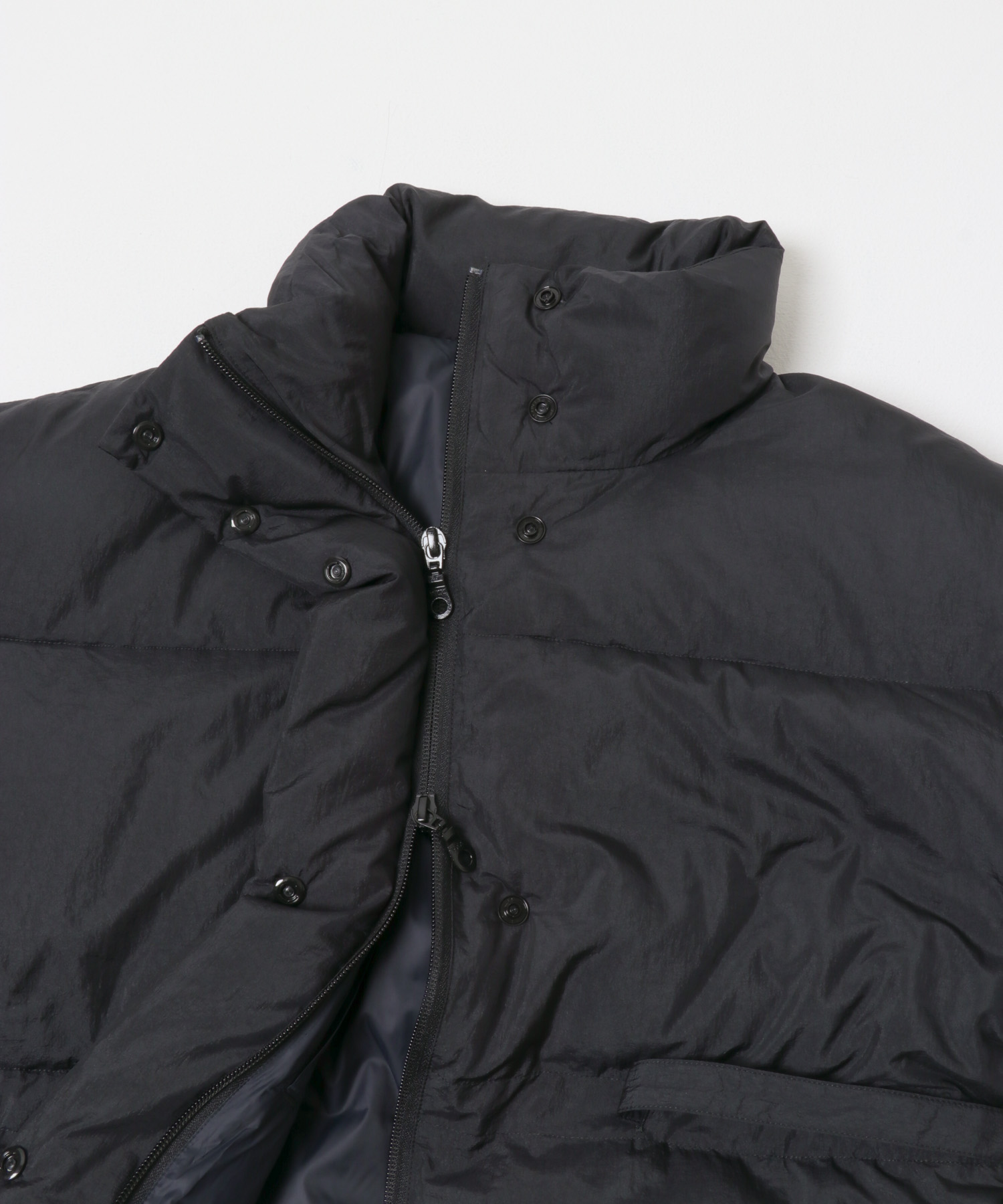 KWD　MIDDLE DOWN JACKET Black FREE