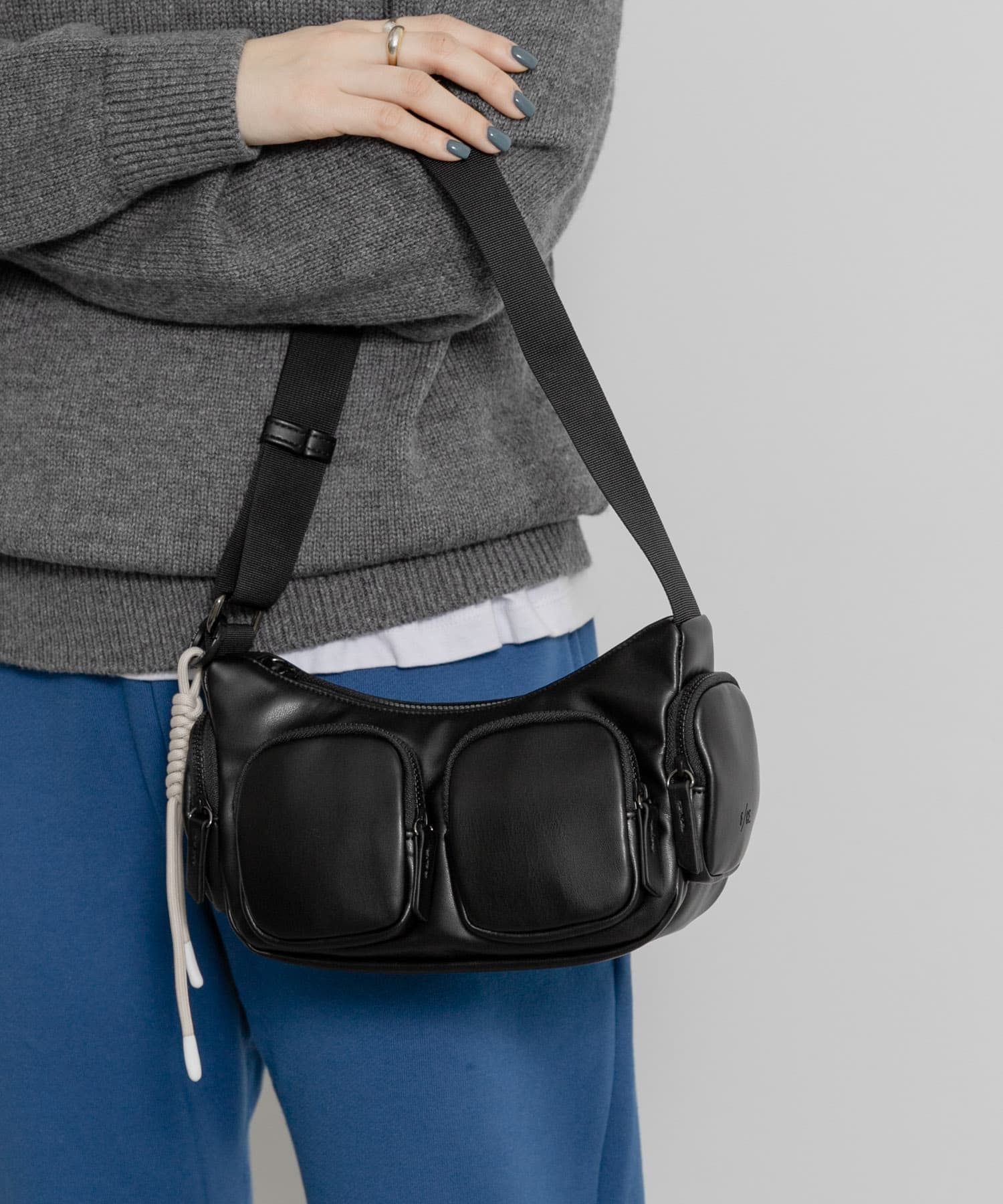 F/CE. TECH LEATHER TACTICAL SHOULDER(Free BLACK): バッグ｜URBAN