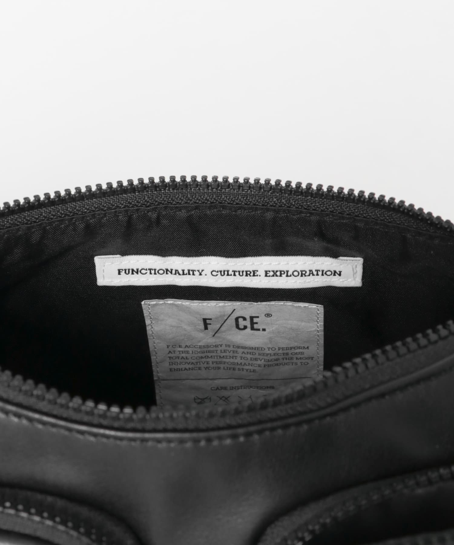 F/CE.　TECH LEATHER TACTICAL SHOULDER BLACK Free