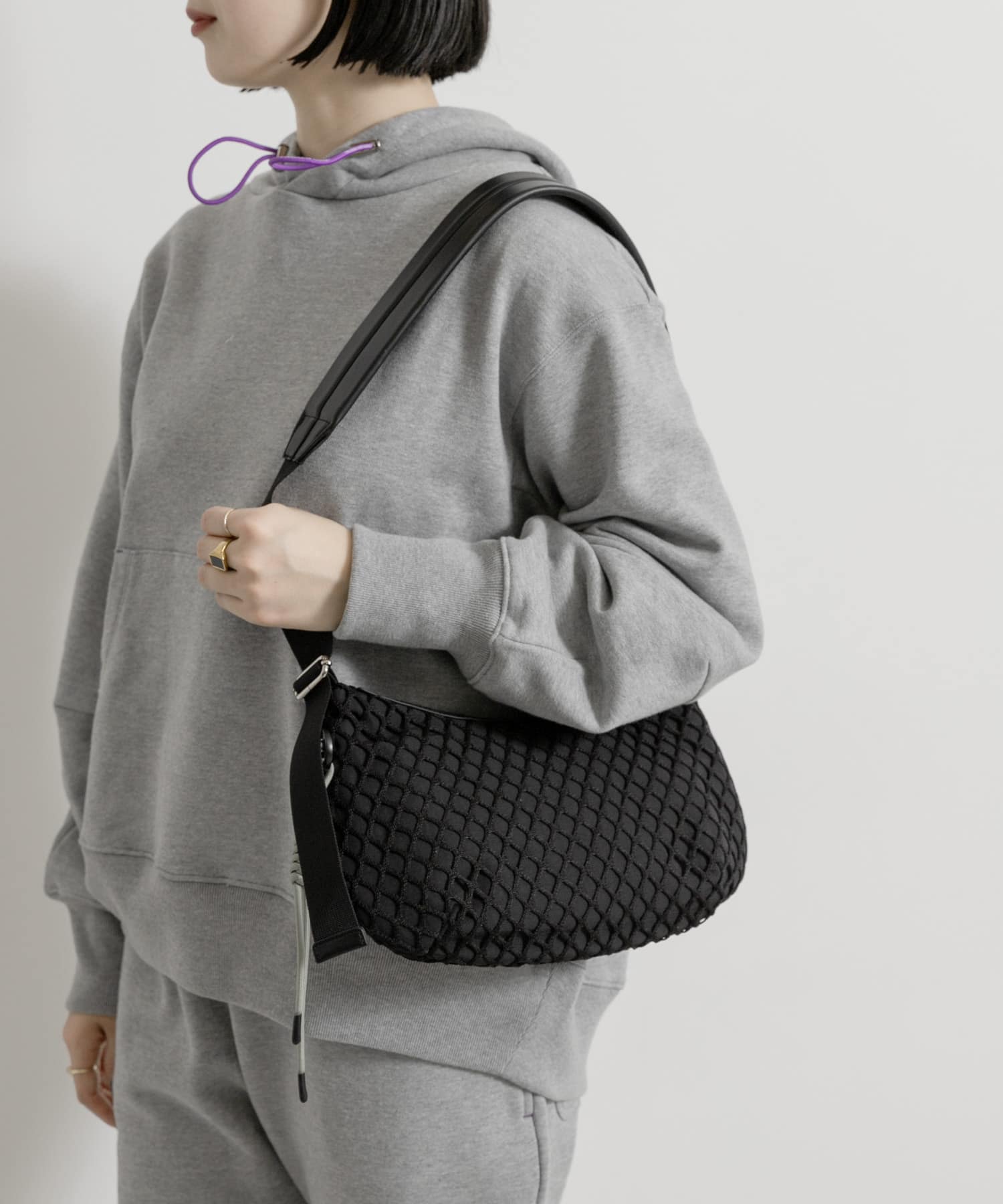 F/CE.　MESH 2WAY POCHETTE