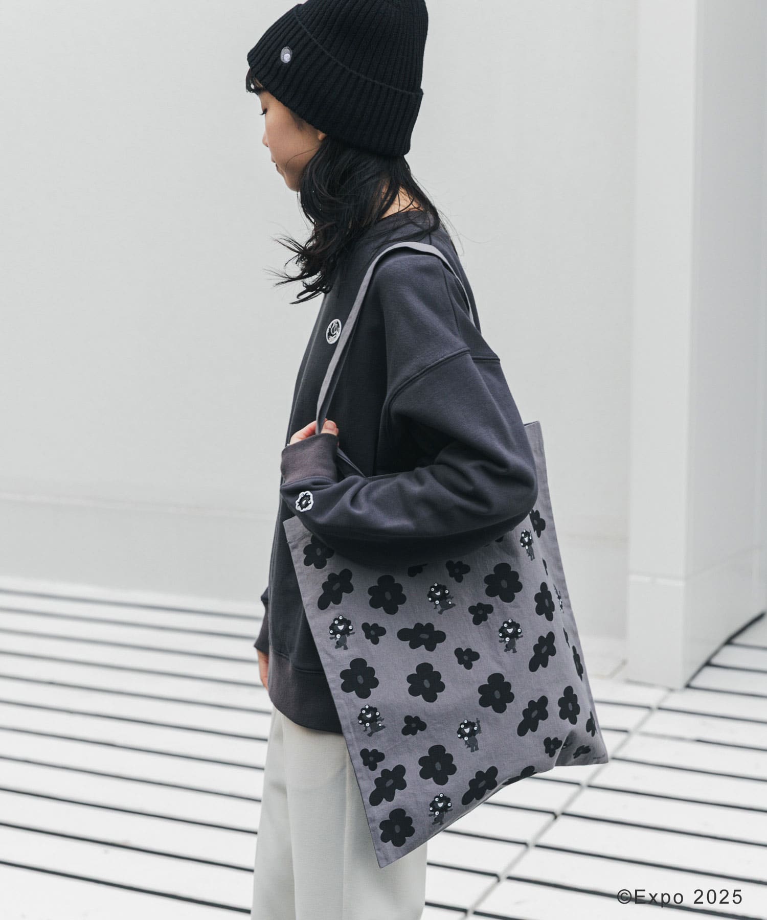 EXPO2025 TOTE-FLOWER(One グレー): バッグ｜URBAN RESEARCH公式