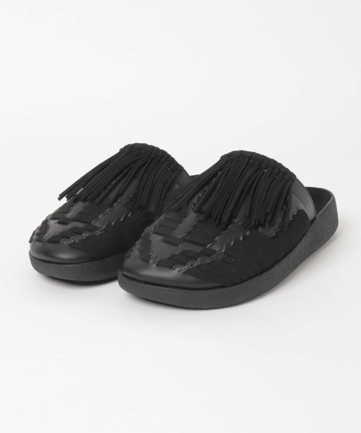 malibu sandals　THUNDERBIRD THATCH MULE BLACK 5