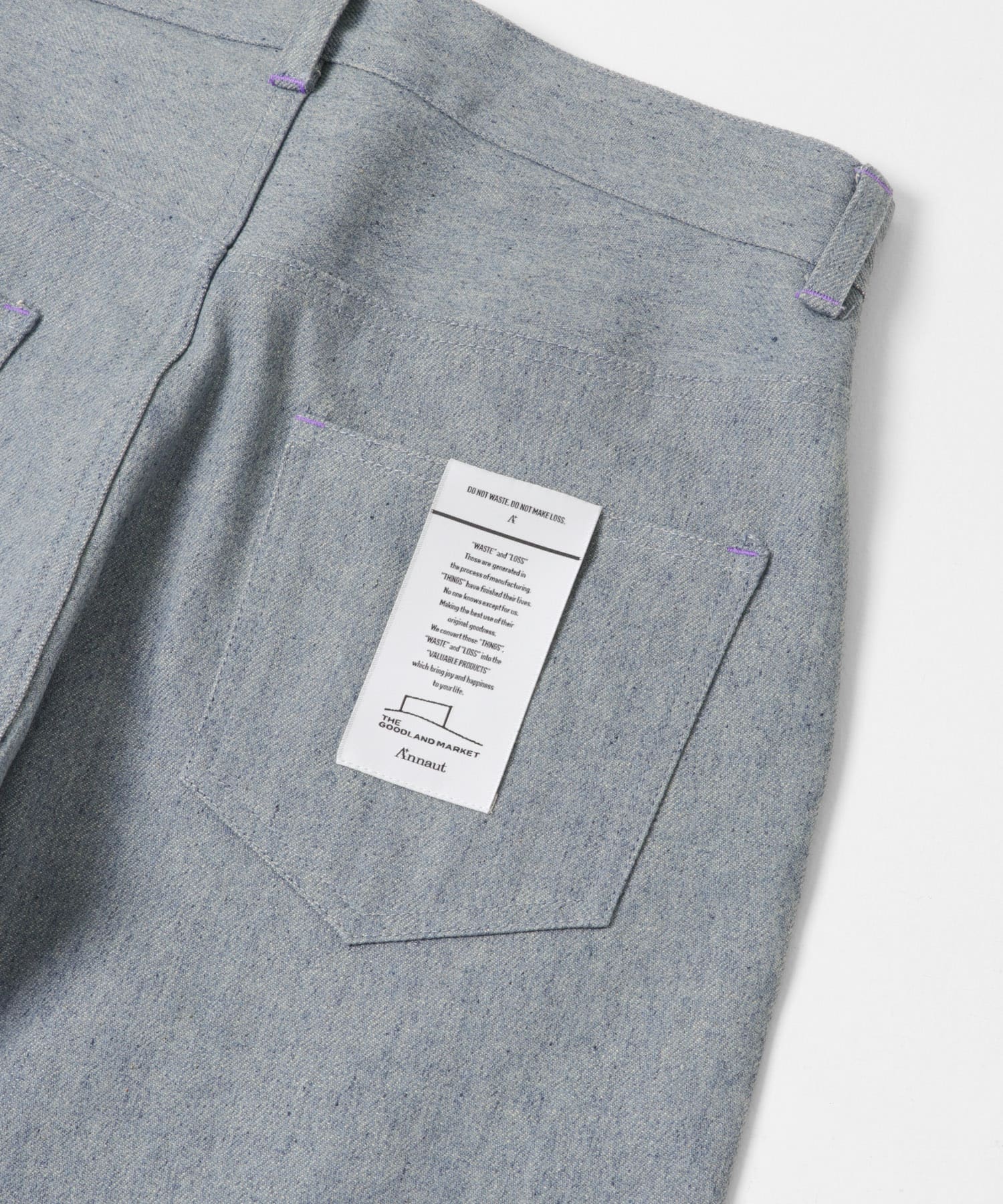 『別注』Annaut×TGM RE-DENIM PANTS L.INDIGO S