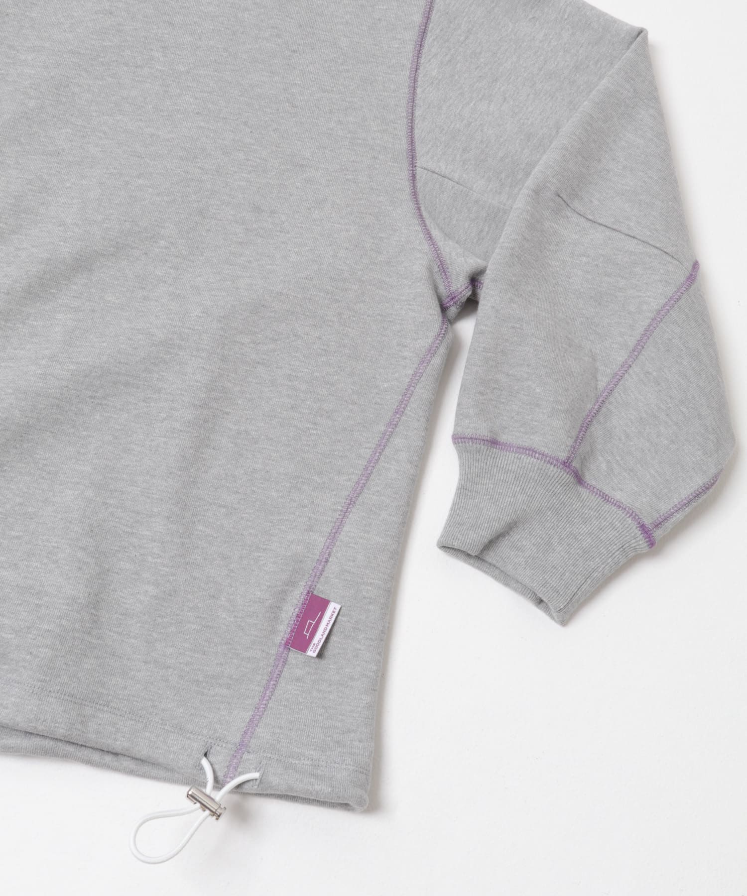 ザ グッドランド マーケット　UPCYCLED THE GOOD SWEAT GRAY S