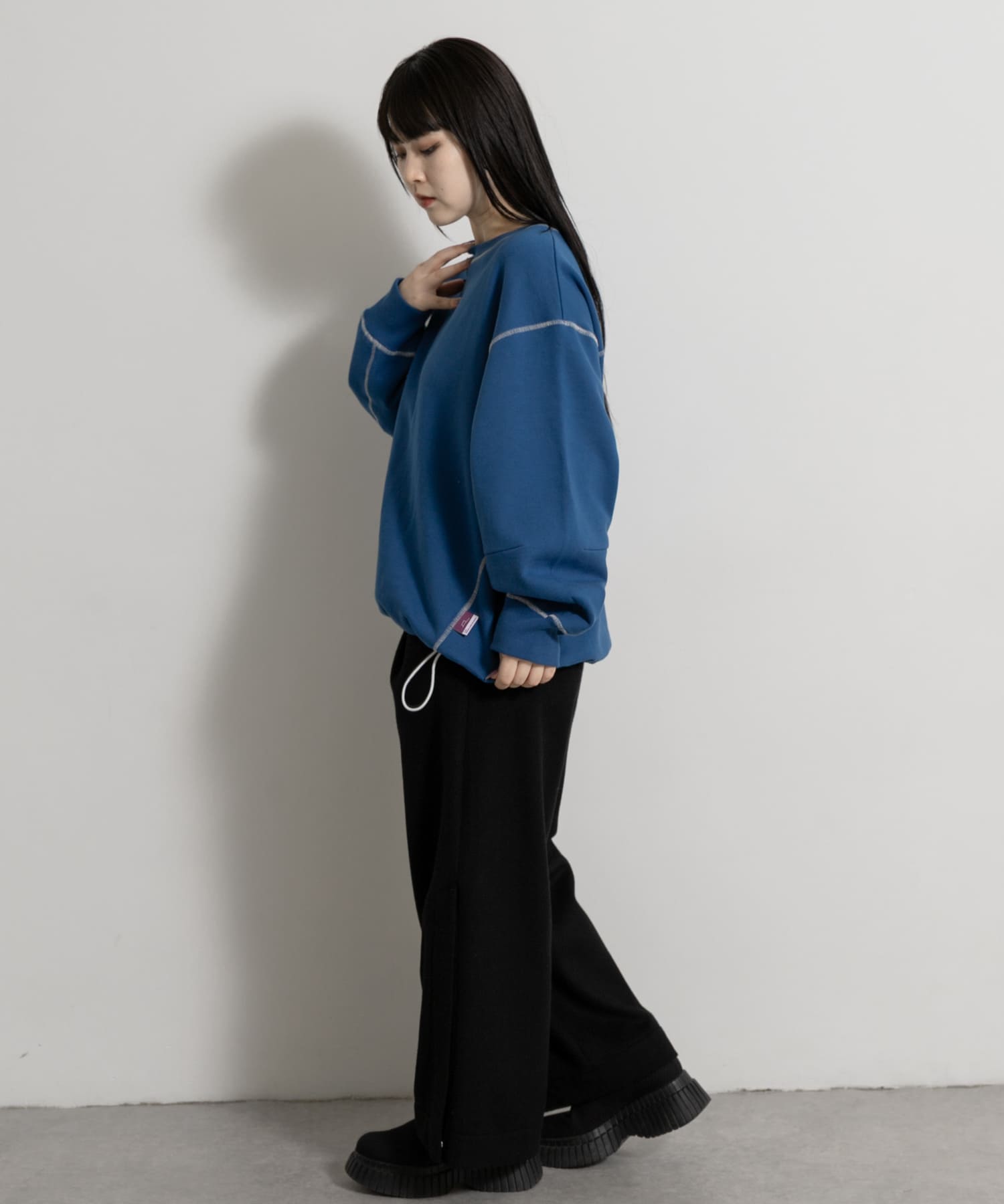 身長 : 156cm サイズ : L