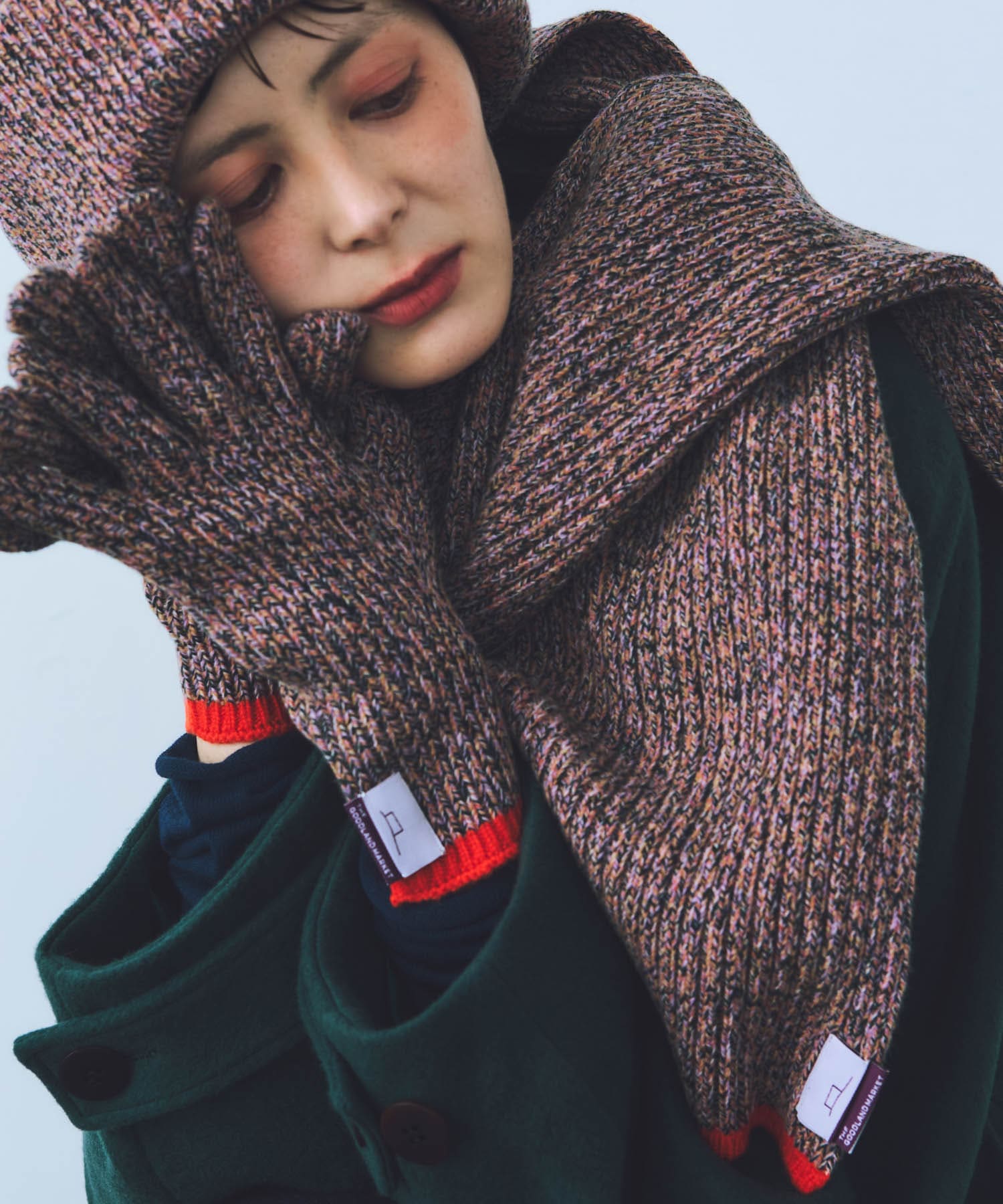 ザ グッドランド マーケット　GOOD KNIT MUFFLER