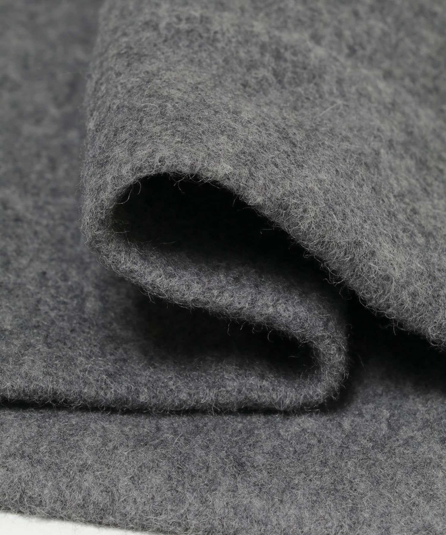 cwtch　WOOL SLIT WIDE PANTS GREY FREE