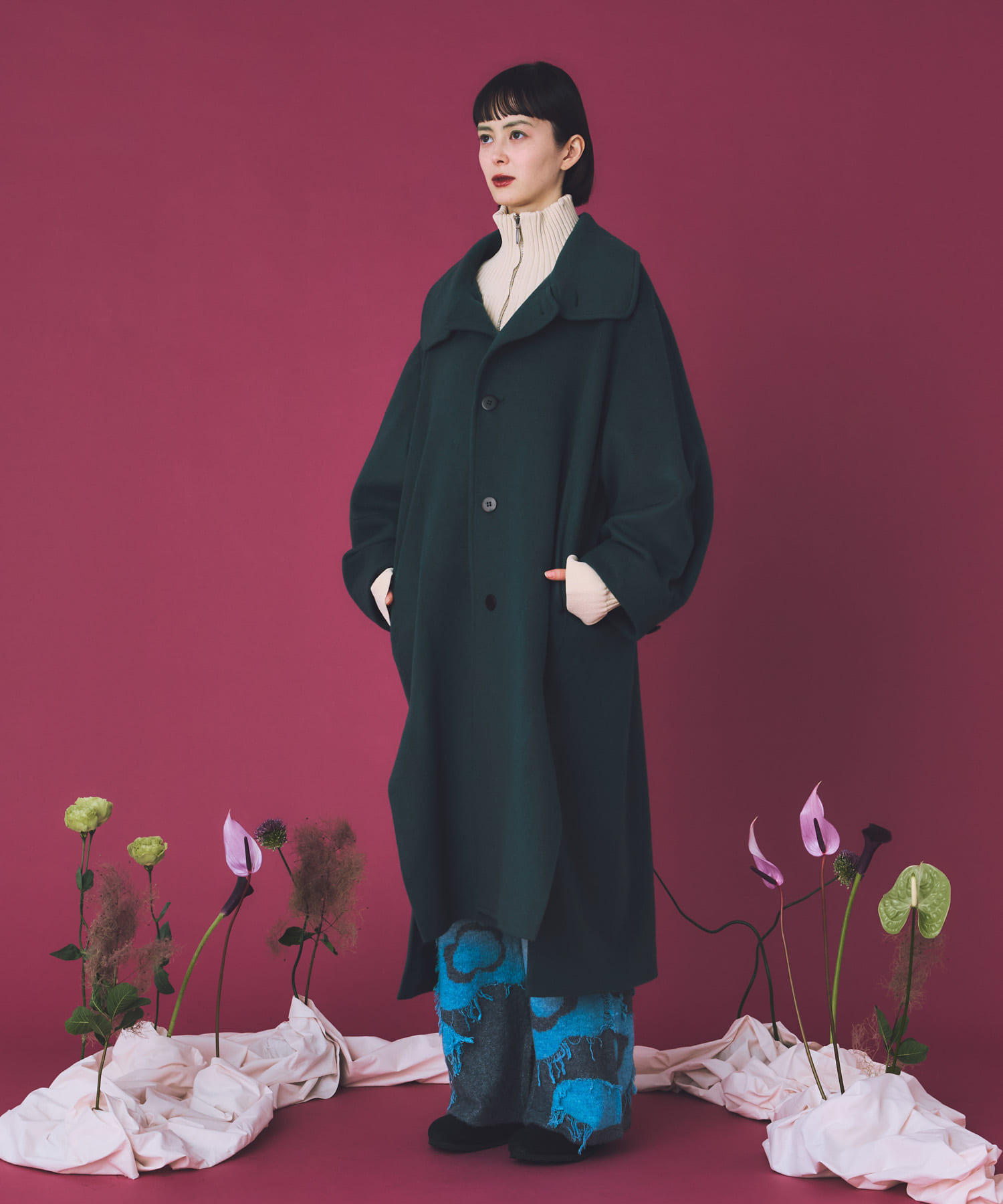 身長：169cm サイズ：FREE