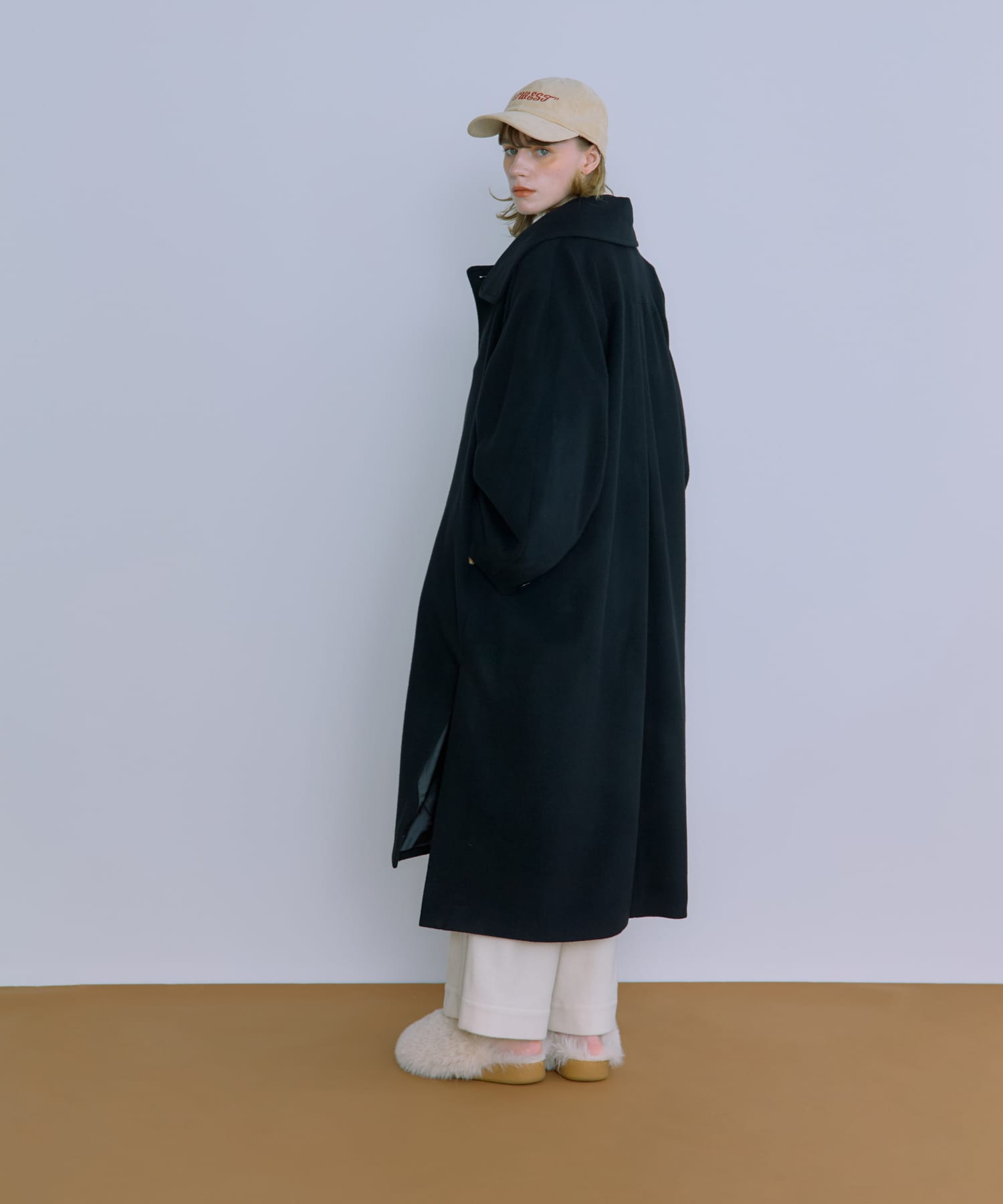 cwtch　WOOL LONG COAT