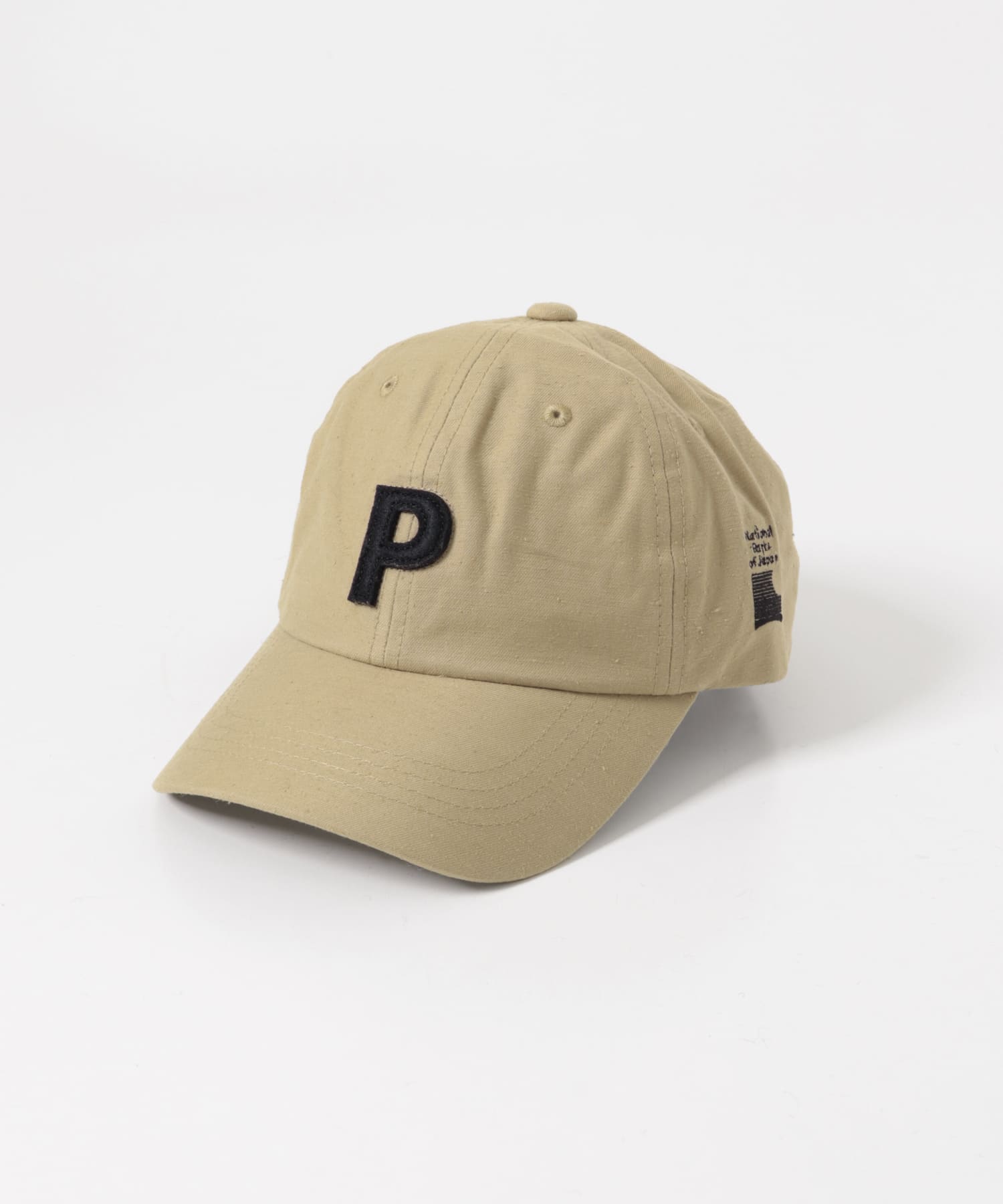 PARKS PROJECT　OC WAPPEN 6P CAP BEIGE Free