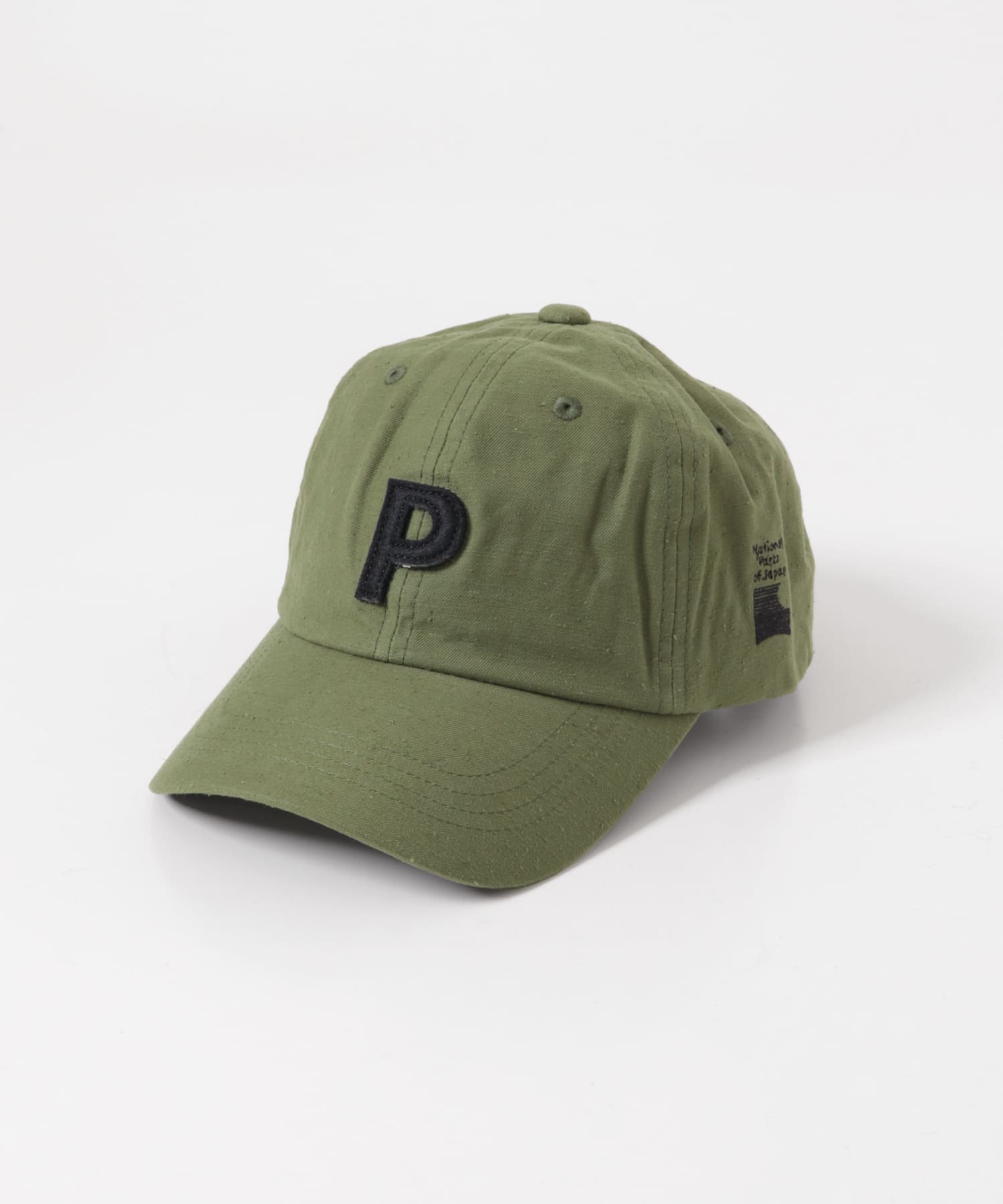 PARKS PROJECT　OC WAPPEN 6P CAP OLIVE Free