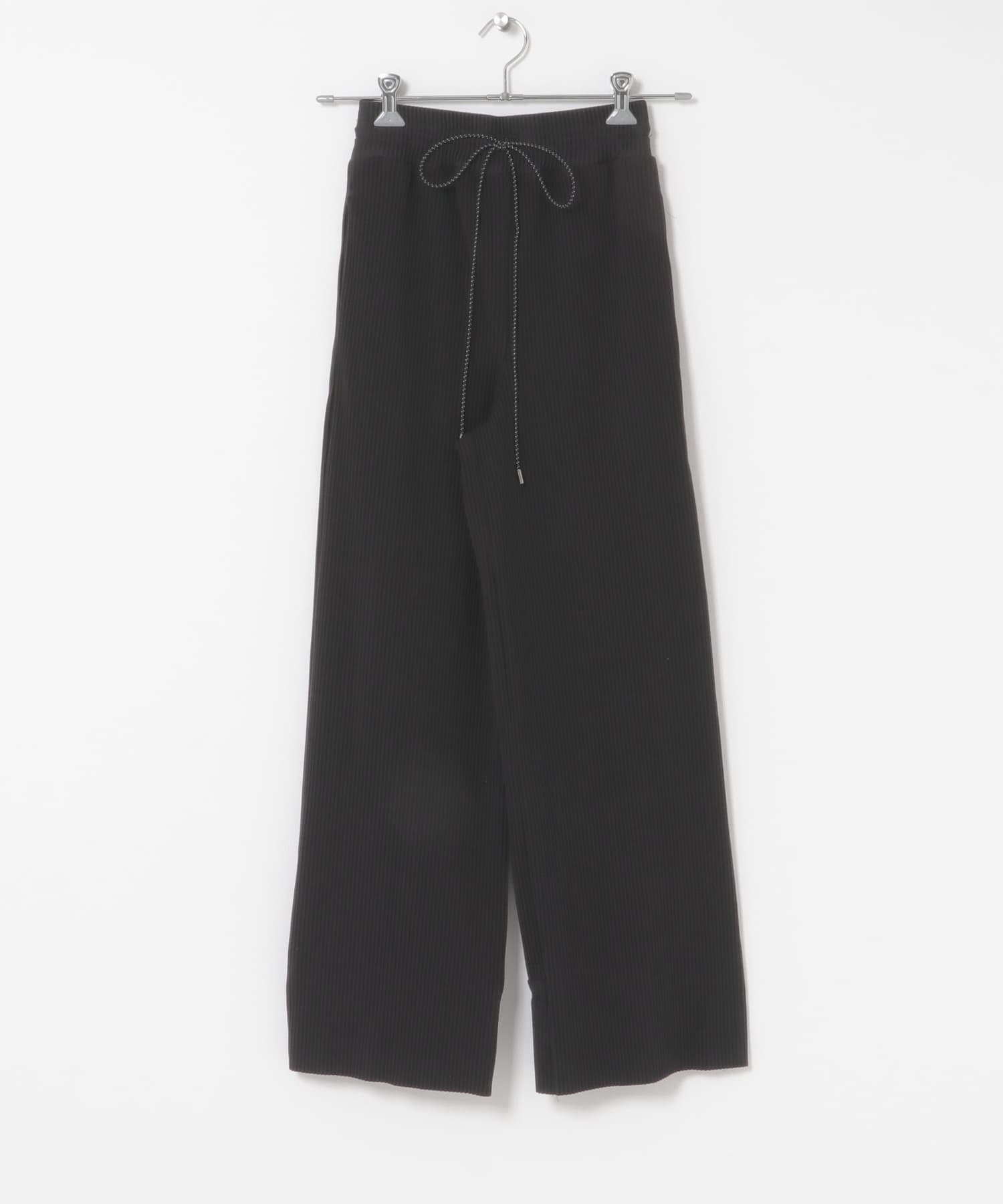 Jens　SWEAT LIKE PANTS BLACK 1