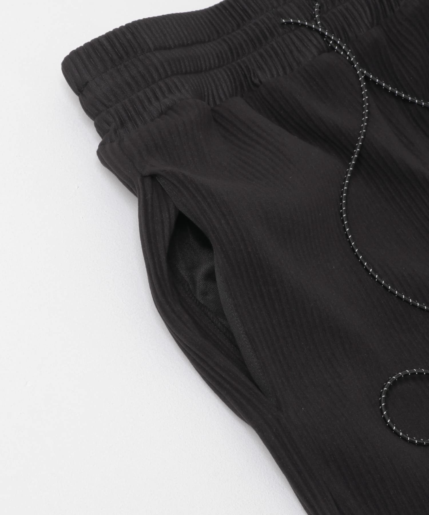Jens　SWEAT LIKE PANTS BLACK 1