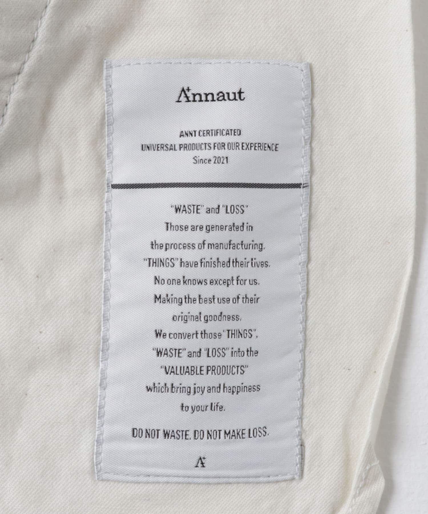 Annaut　DAILY DRESS TROUSERS PASTEL IDG XS