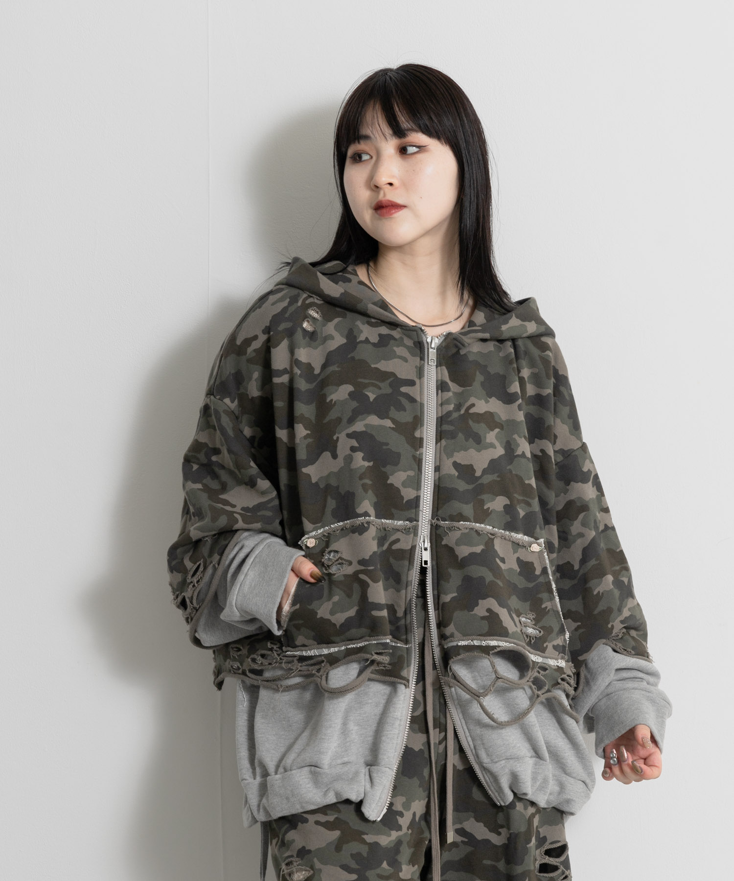 Camo×Gray