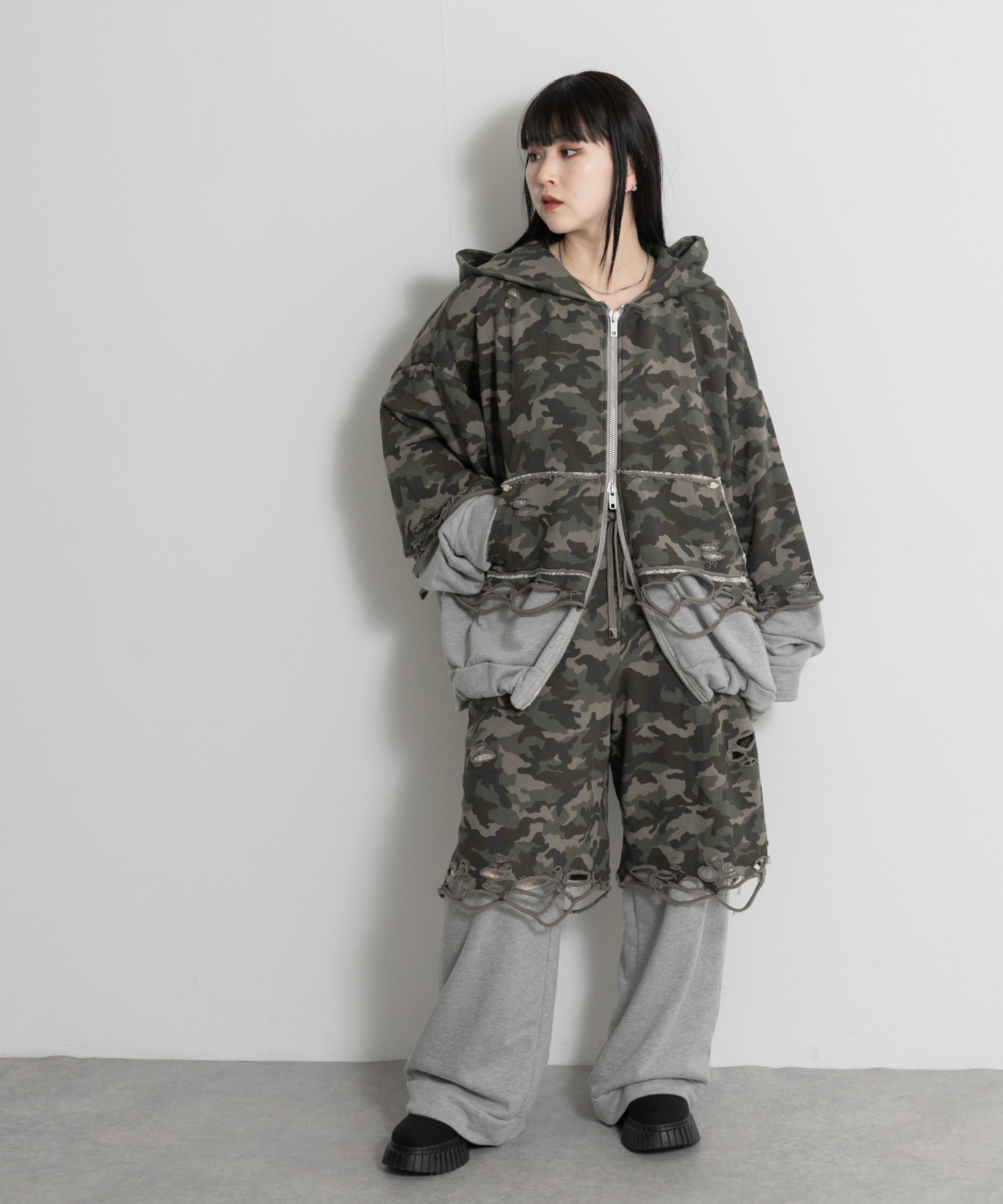 Camo×Gray