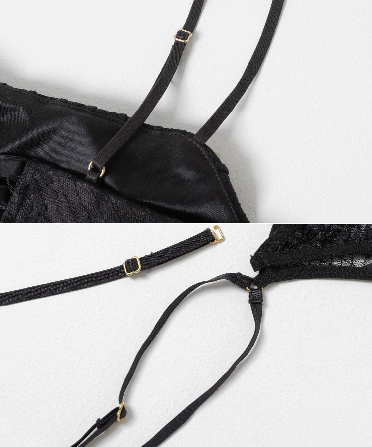 neith.tokyo　Camisole Garter Black Free