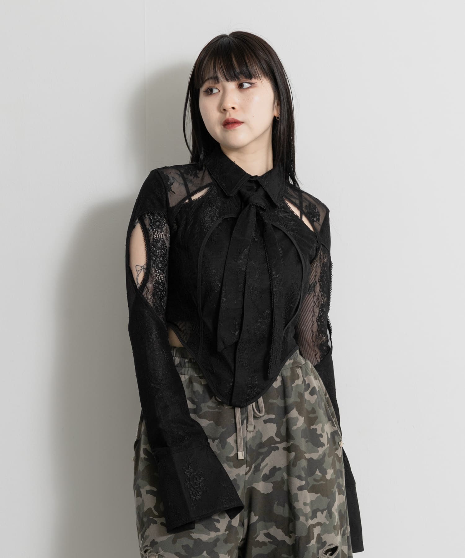 身長 : 156cm サイズ : Free