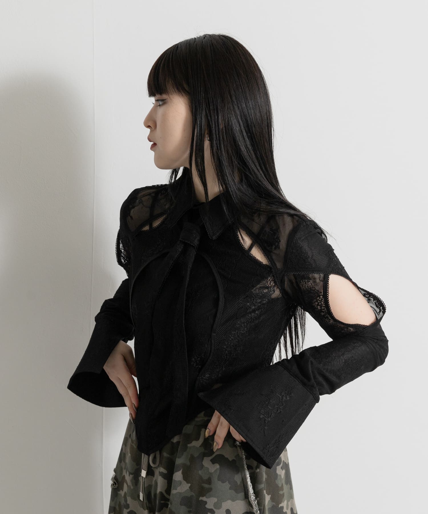 身長 : 156cm サイズ : Free