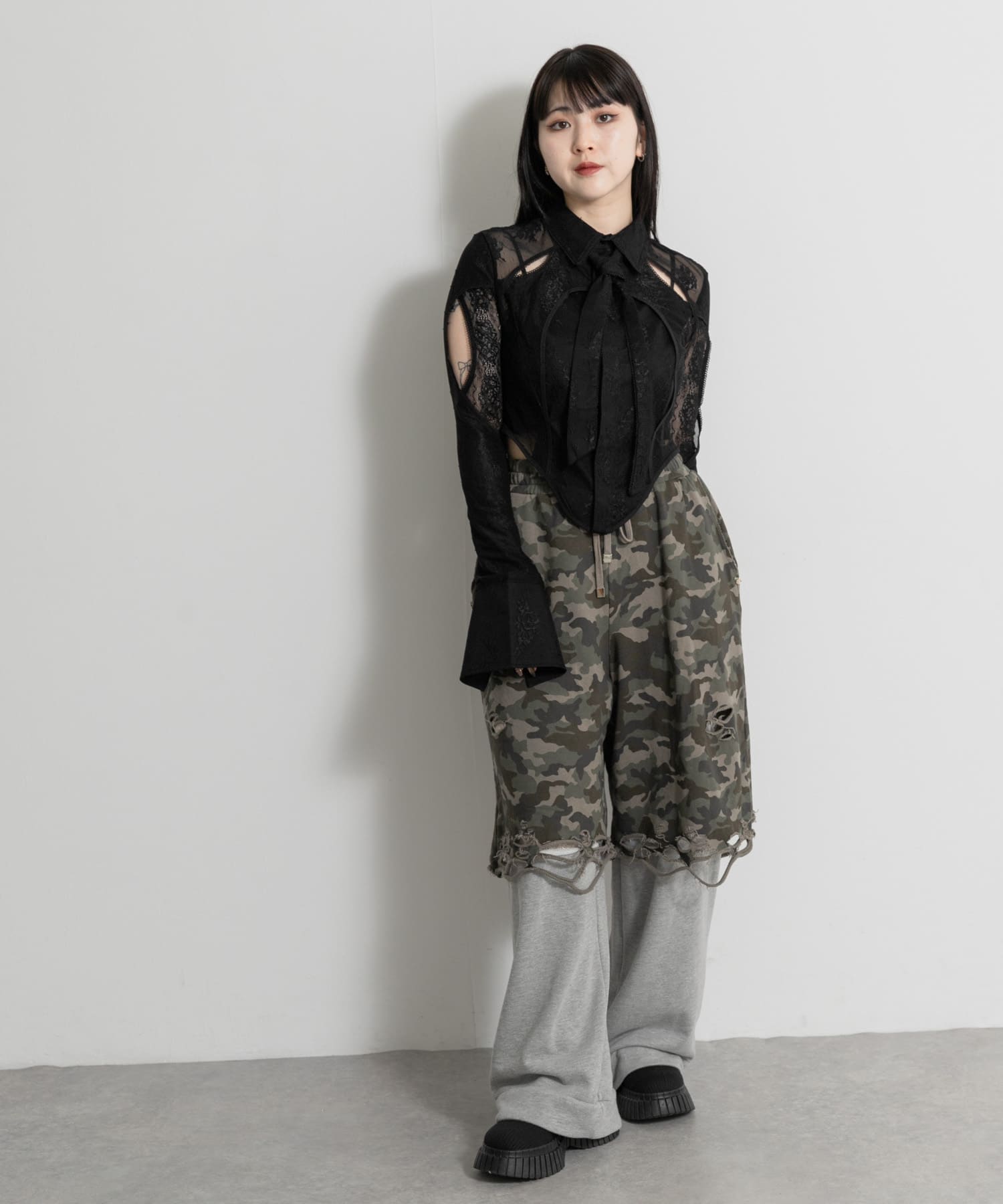 身長 : 156cm サイズ : Free